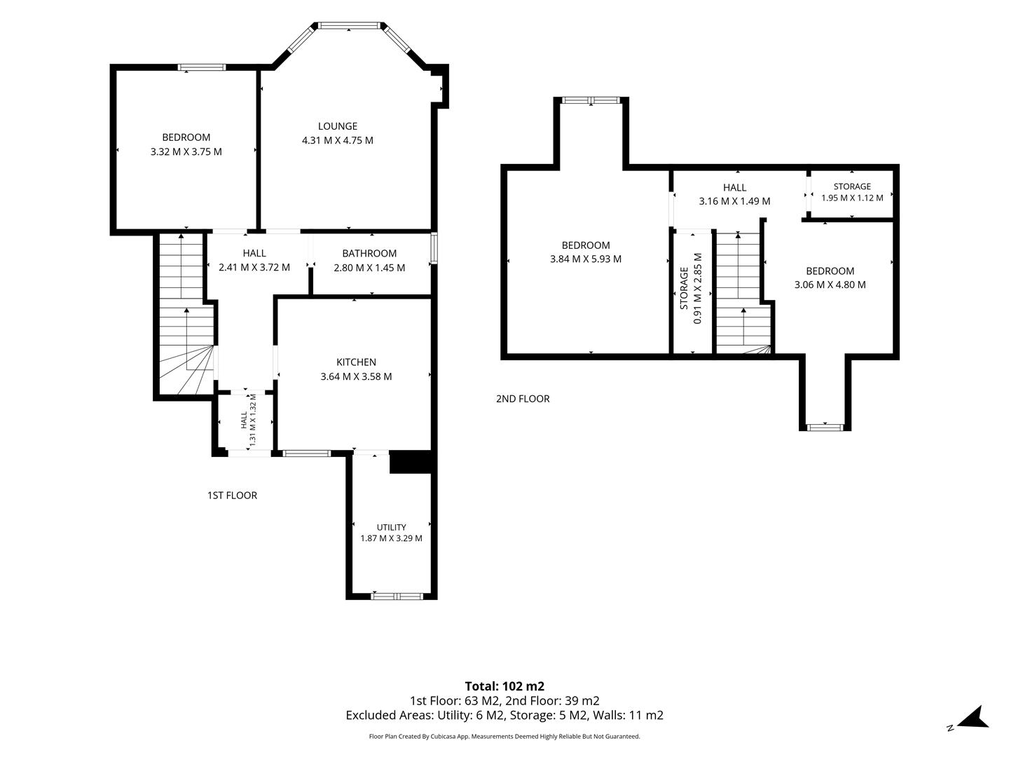 66A, Ava Street, Kirkcaldy floorplan