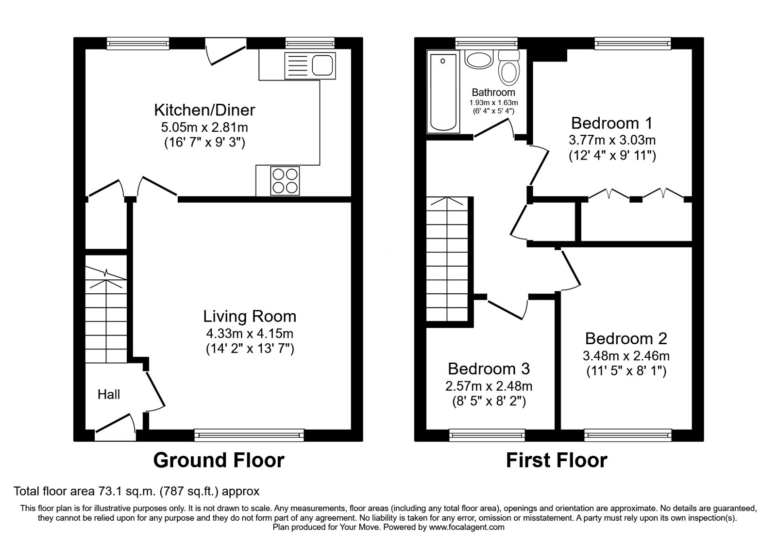 79, Esther Street, Greater Manchester floorplan