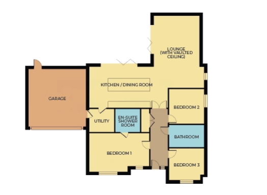 Plot 16 Blackthorn, Brunswick Fields, Spalding floorplan