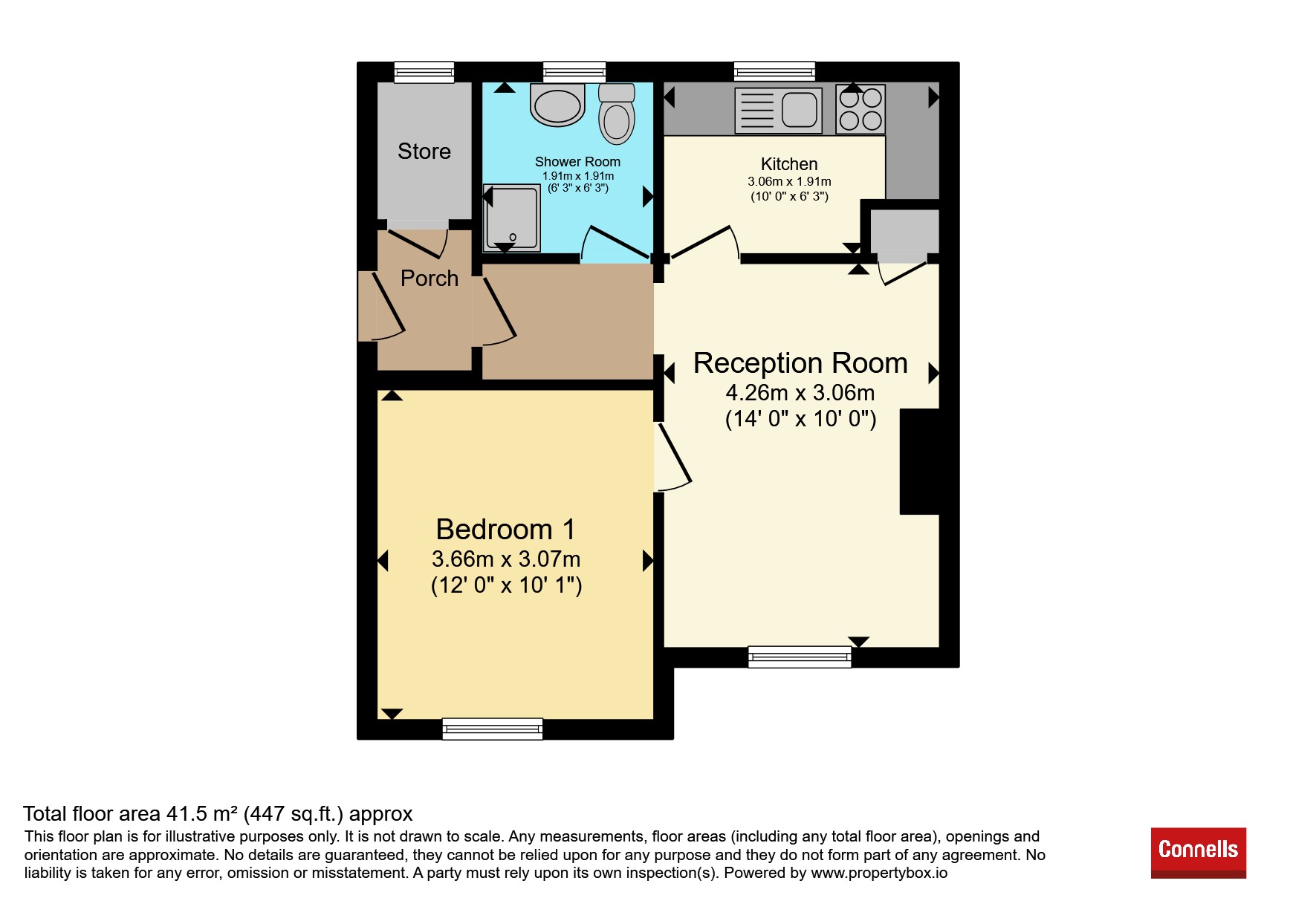 11, Foxwood Close, Bampton floorplan