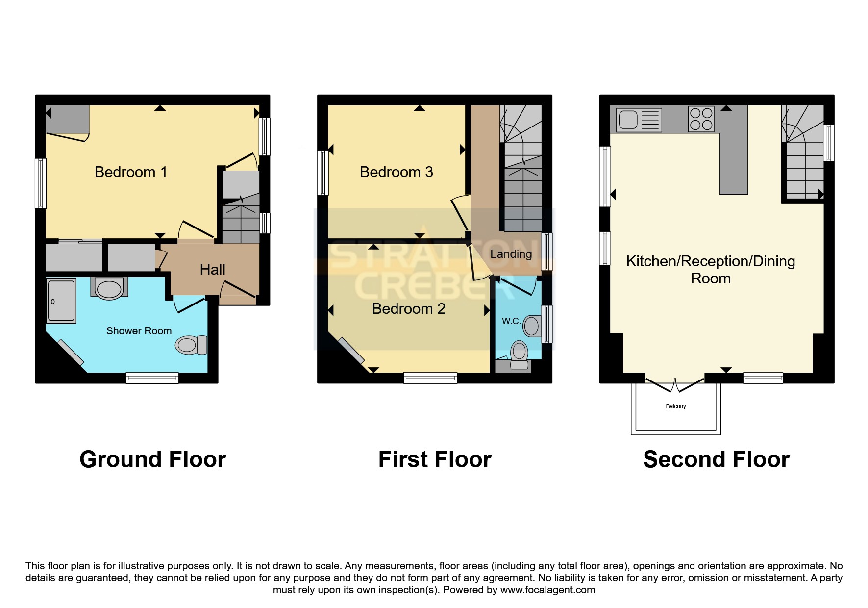 4, West View,, Quay Street, Cornwall floorplan