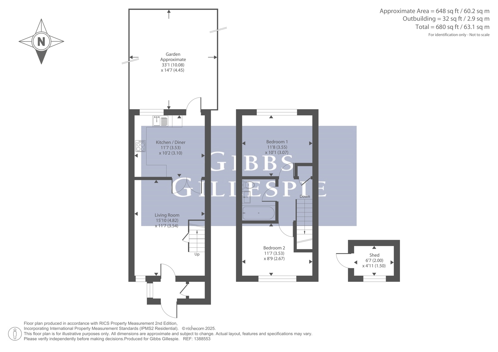 13, Priest Park Avenue, Harrow floorplan