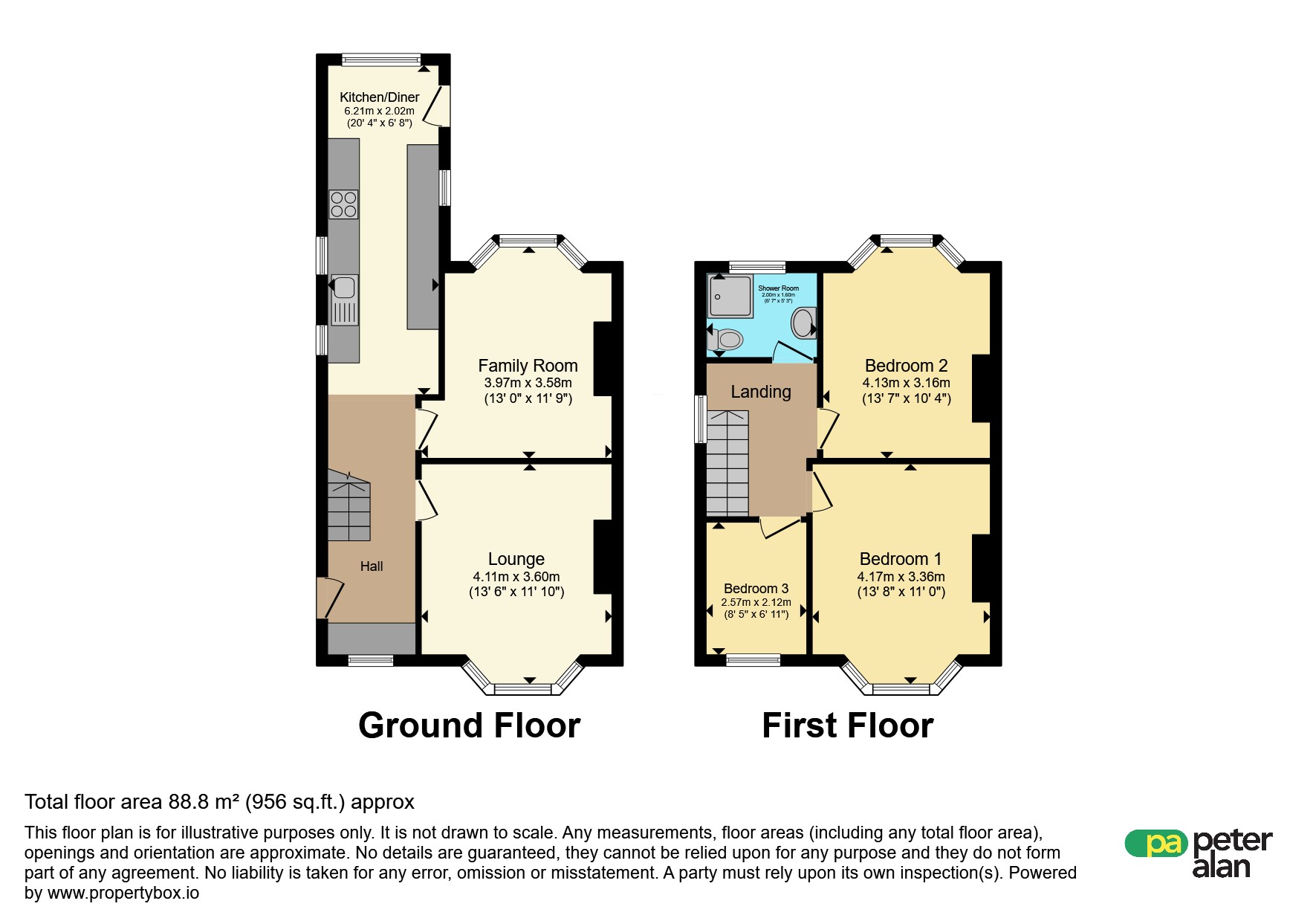 90, Cowbridge Road West, Cardiff floorplan