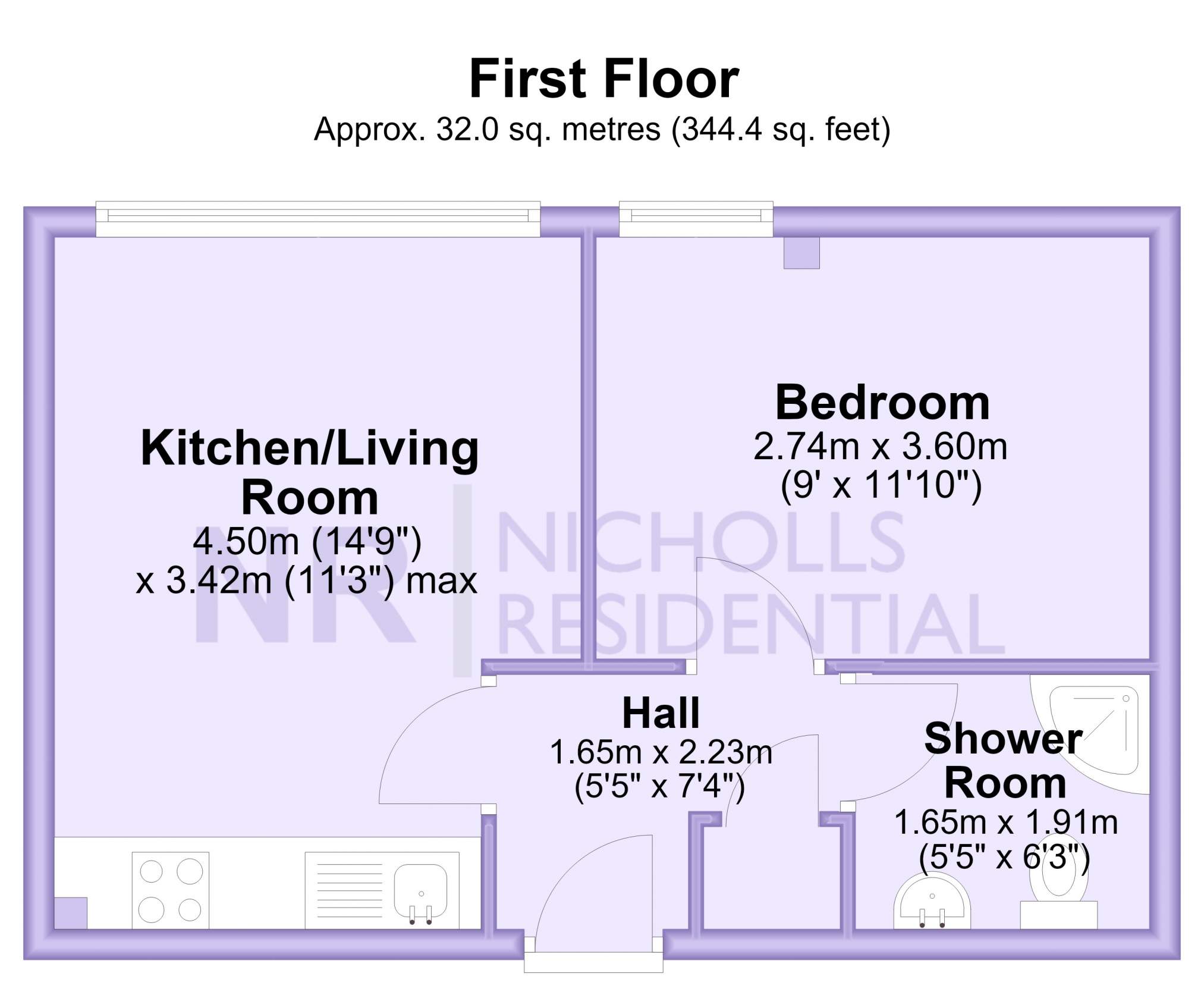 83 East  Street, Epsom floorplan