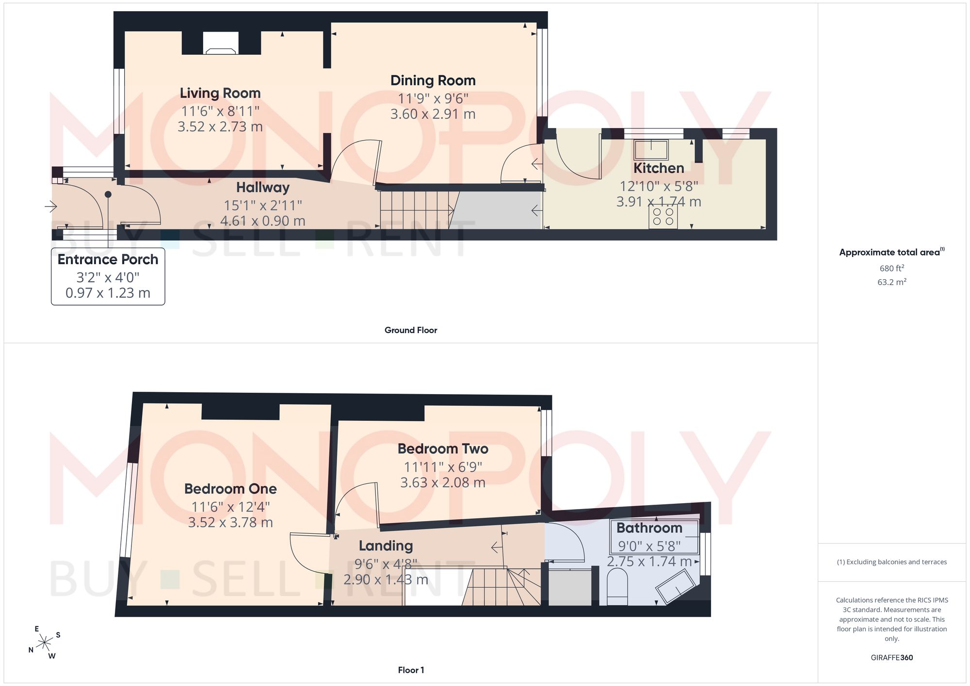 66 Smithfield Road, Wrexham floorplan