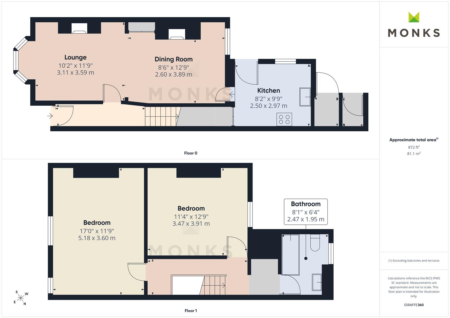 24, Victoria Street, Oswestry floorplan