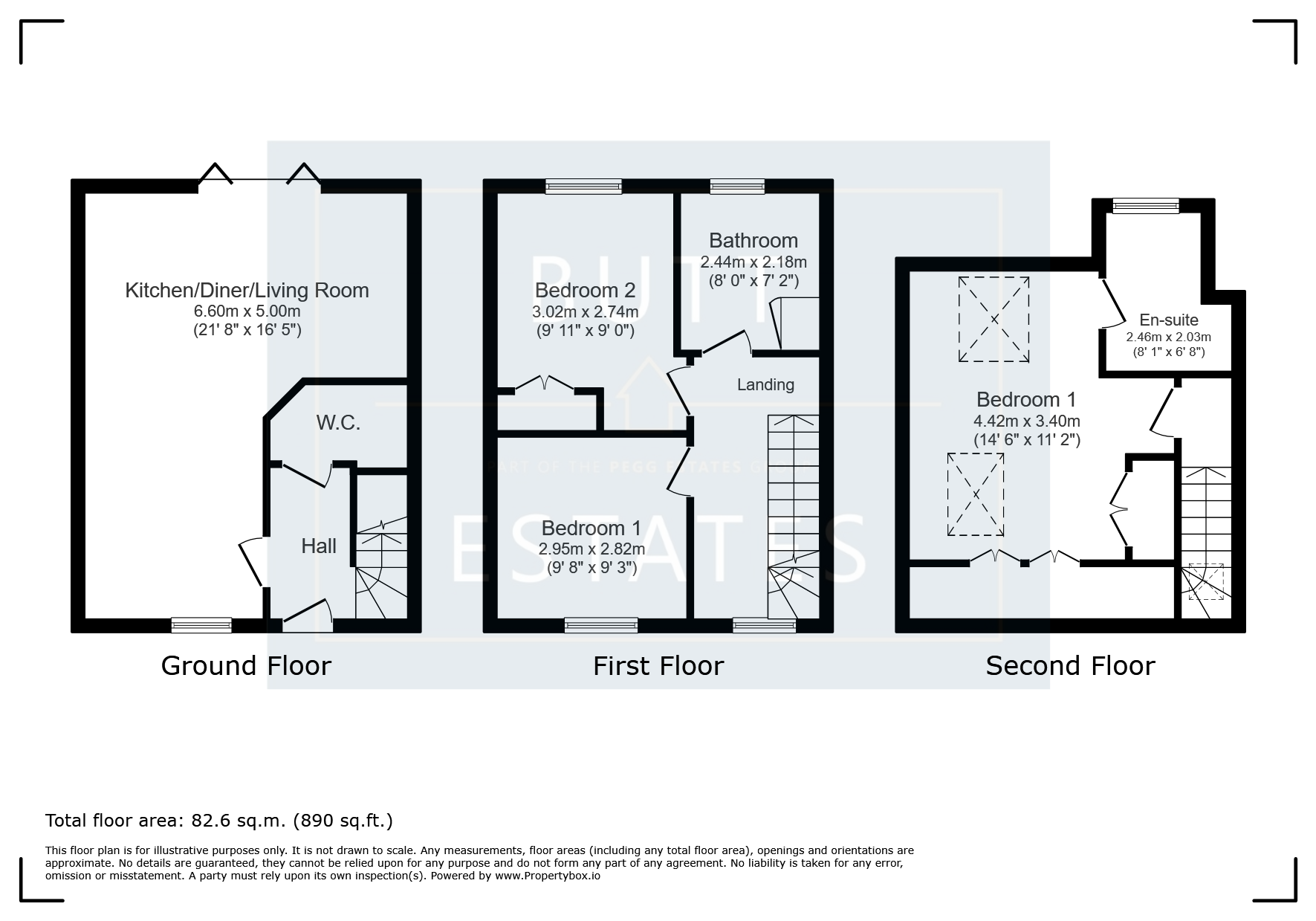 2a High Street, Exeter floorplan