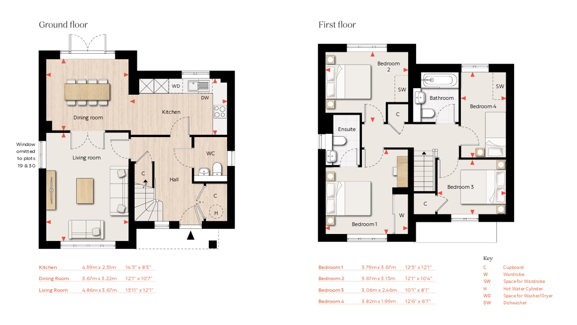 6 Rawson Way, Newport Pagnell floorplan