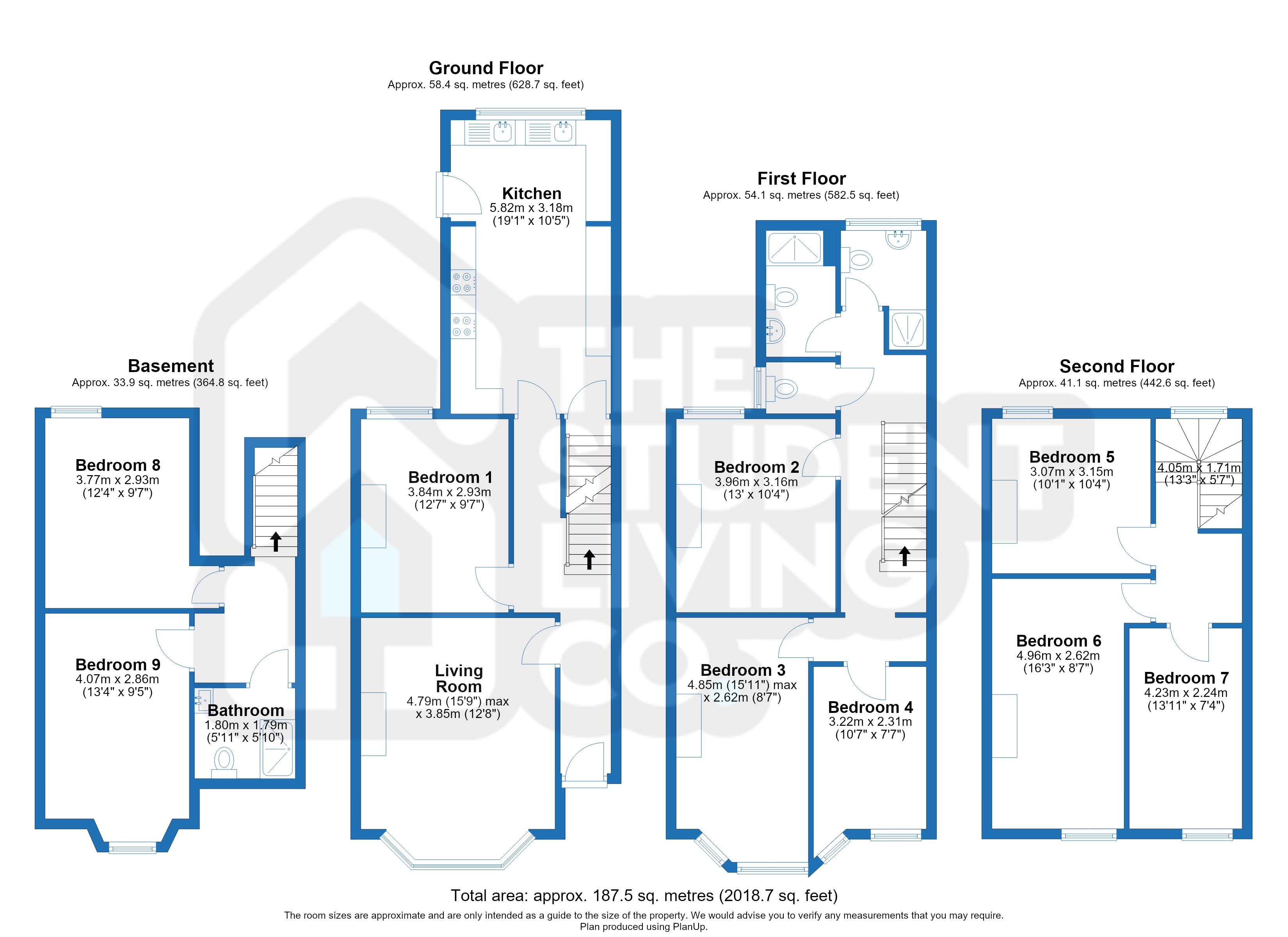 1, Larkdale Street, Nottingham floorplan
