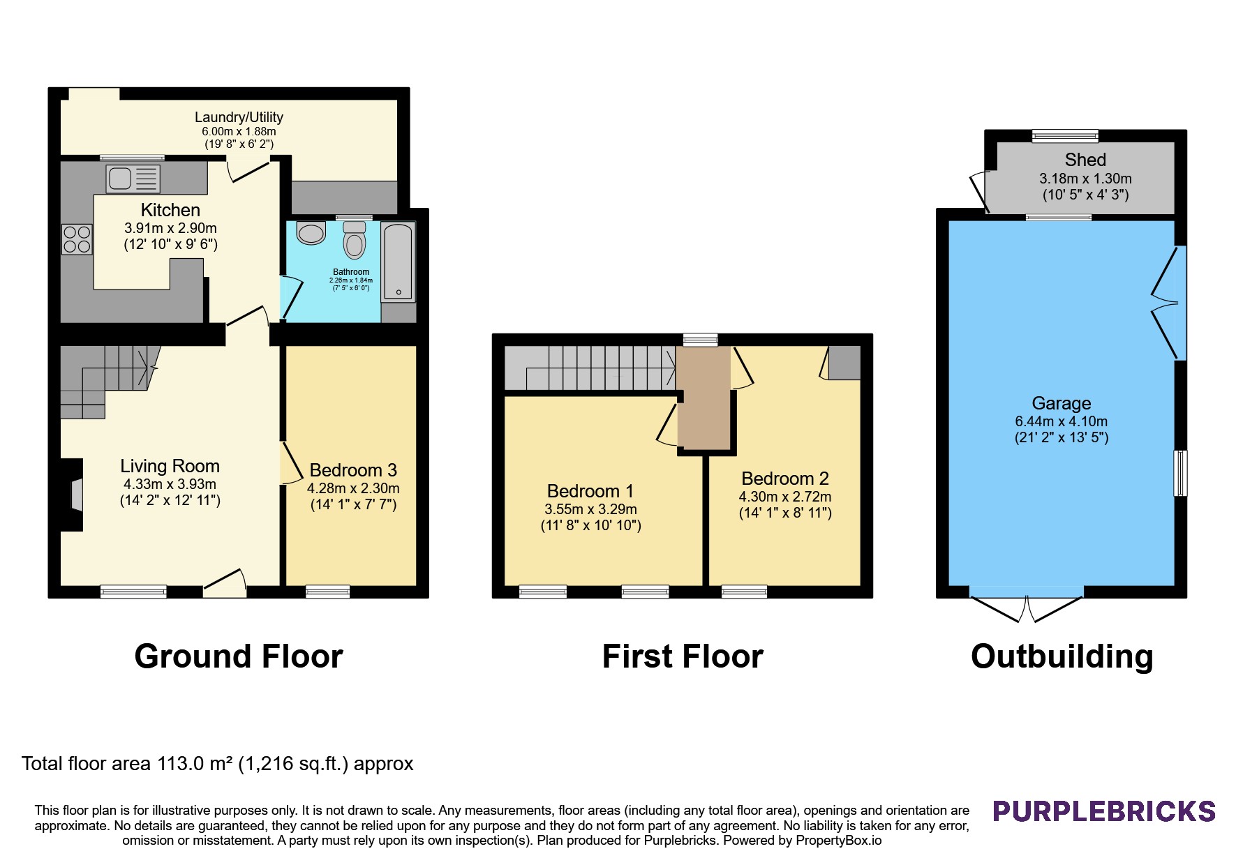 64, Wern Road, Swansea floorplan