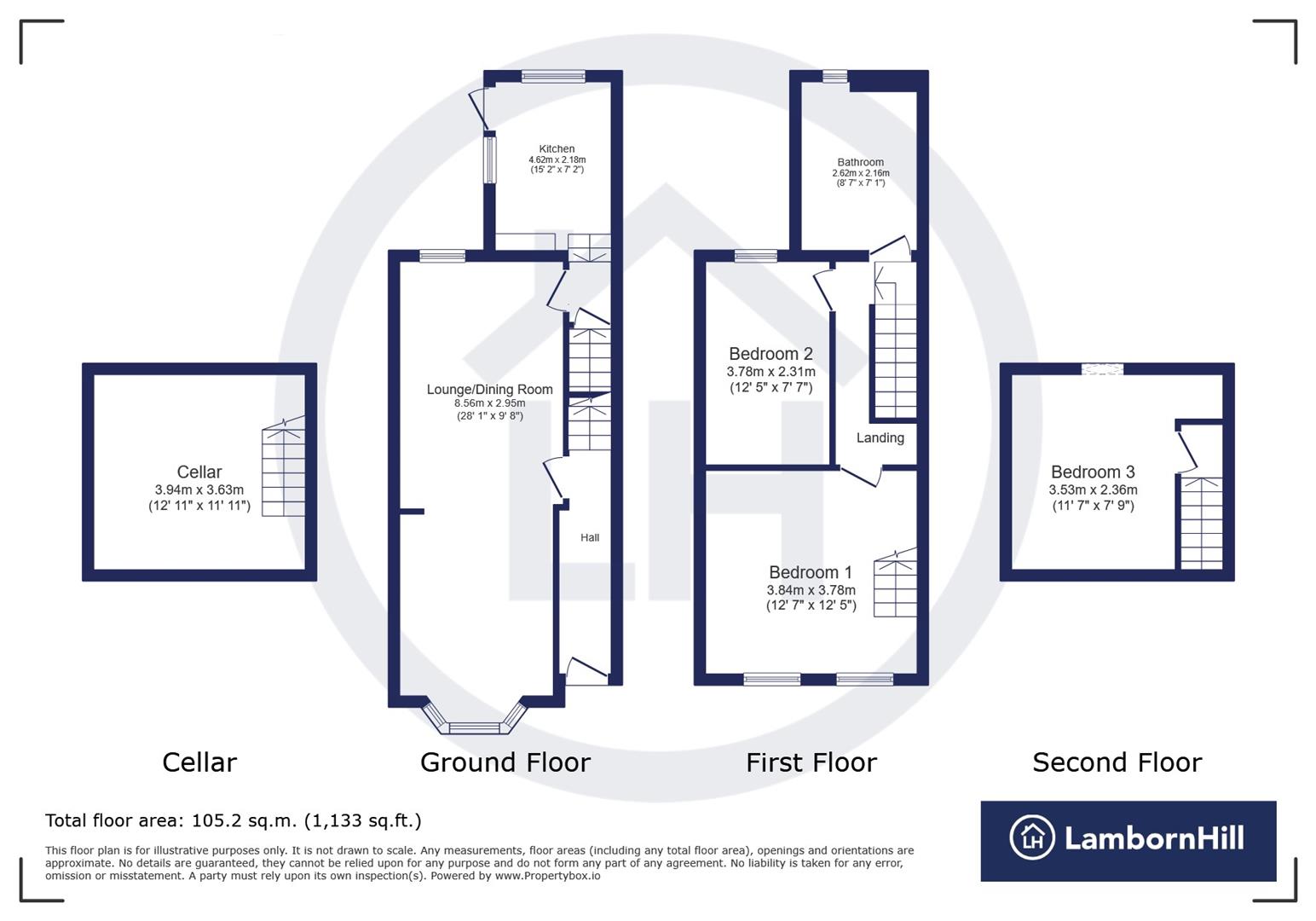10, Cecil Road, Rochester floorplan