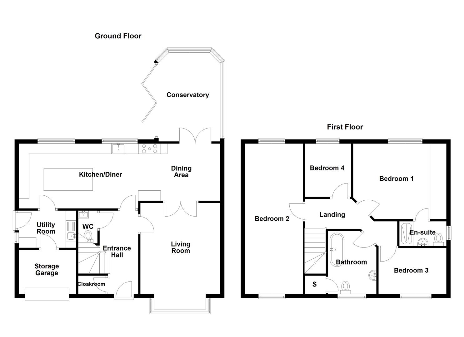 6, Plover Drive, Biddulph floorplan