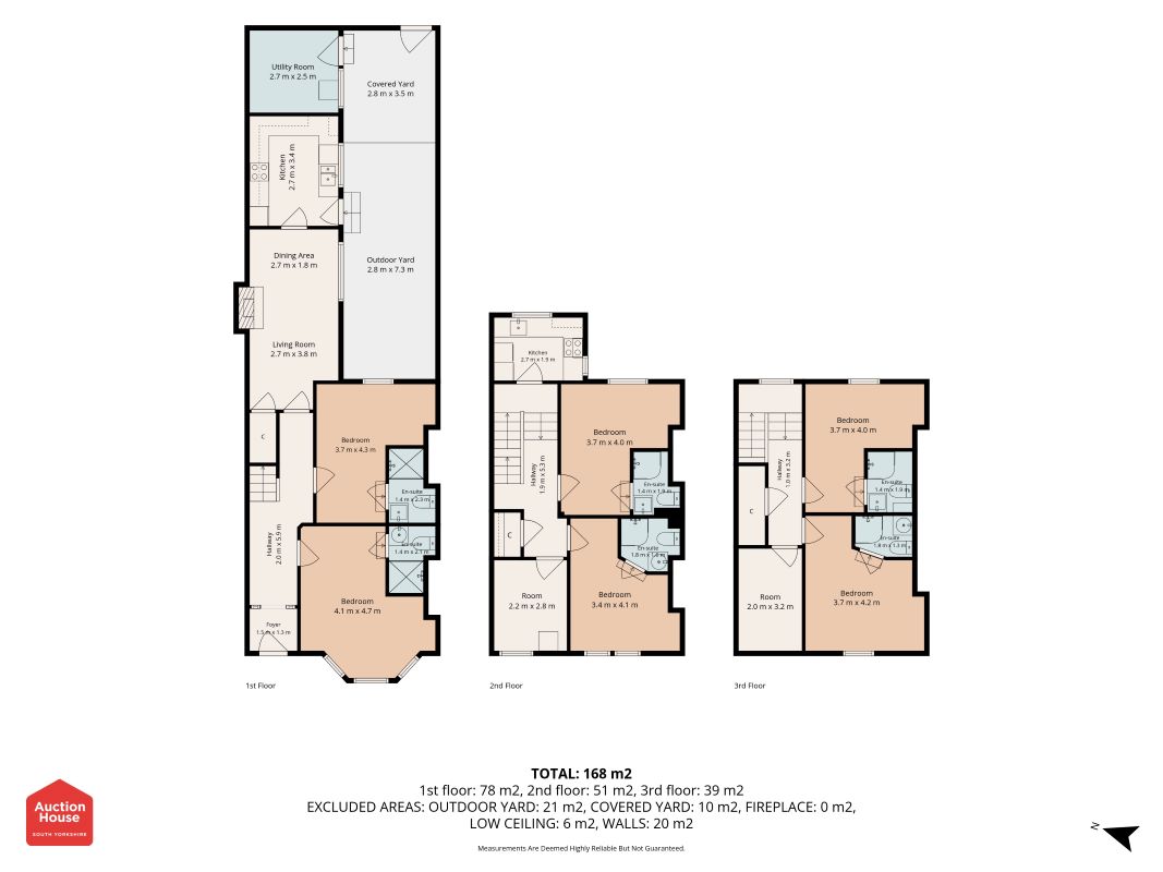 209 Stockton Road, Hartlepool floorplan