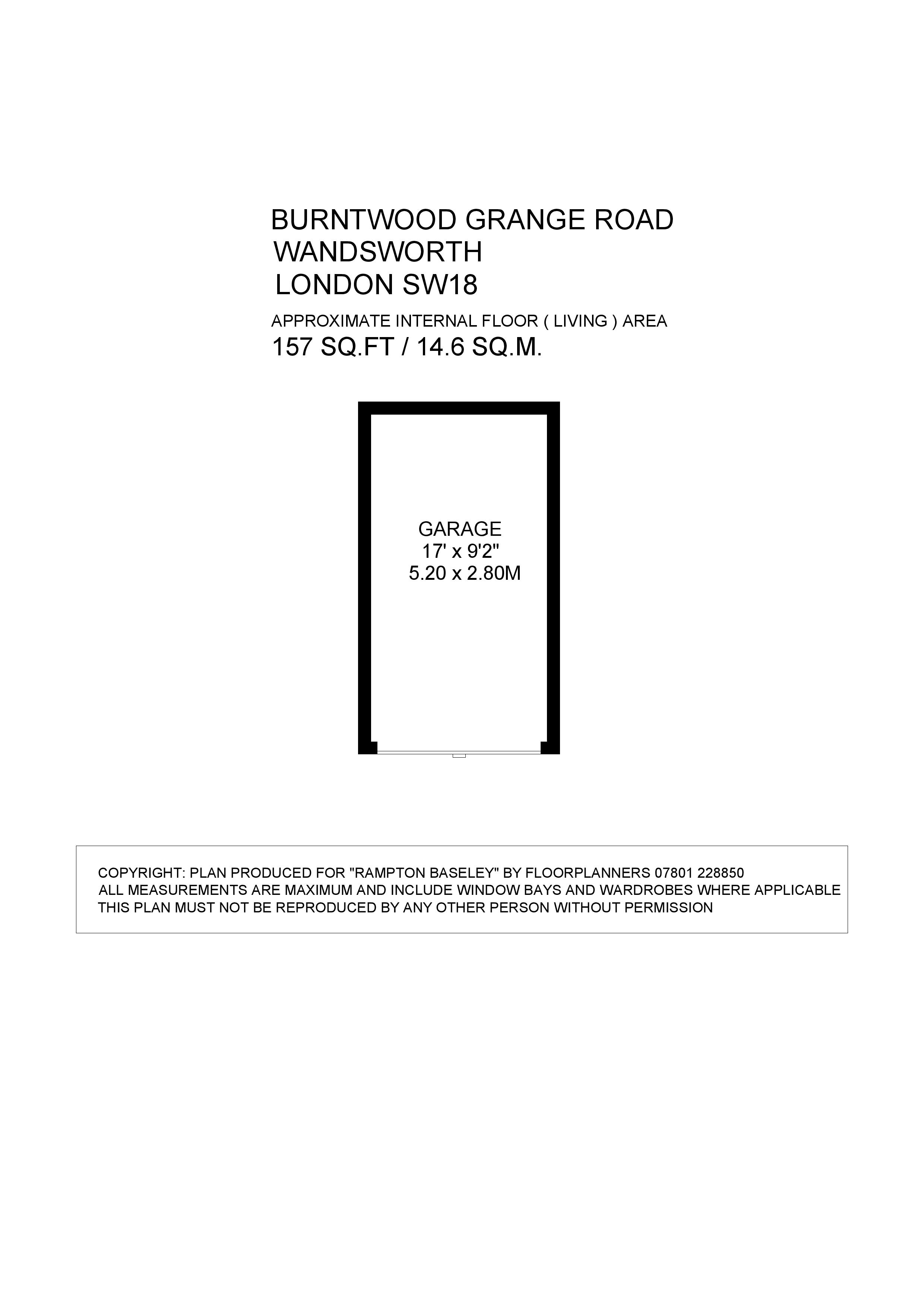 Burntwood Grange Road, London floorplan