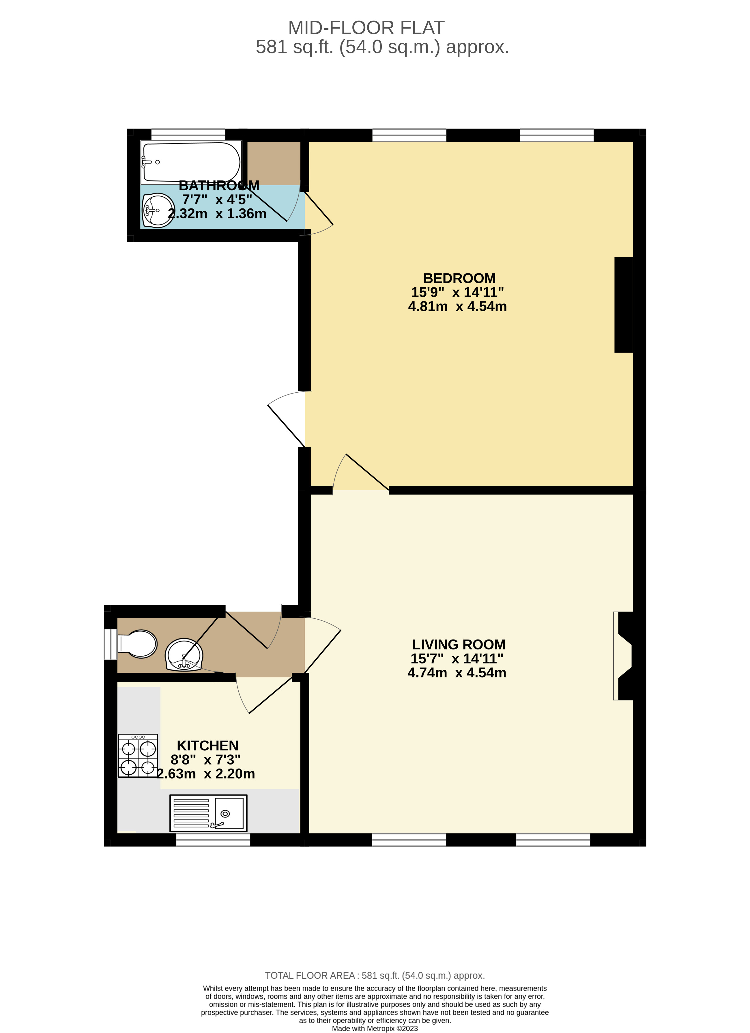 Eastbourne floorplan