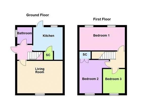 5, Highfield Grove, Corby floorplan