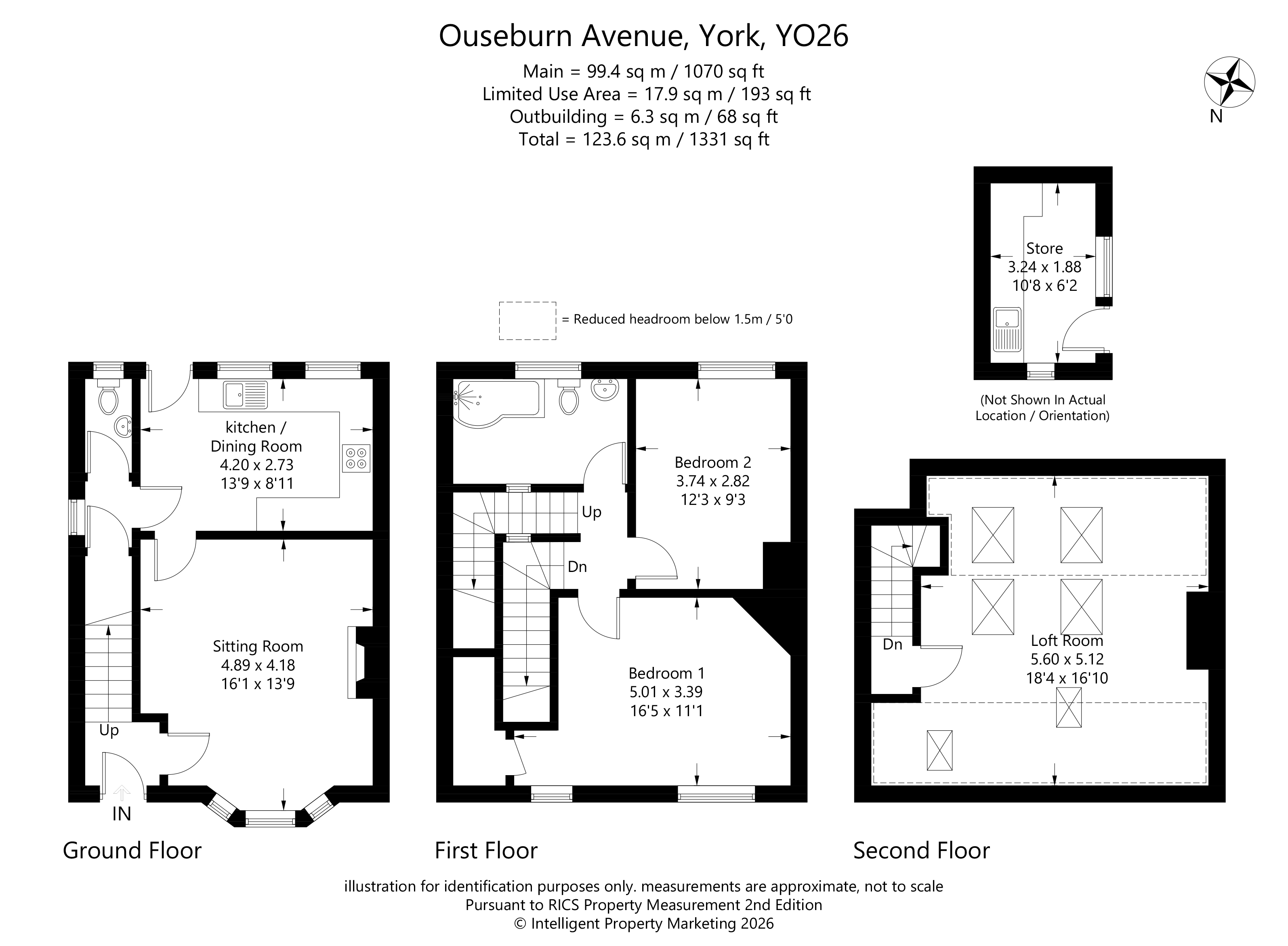 Ouseburn Avenue, North Yorkshire floorplan