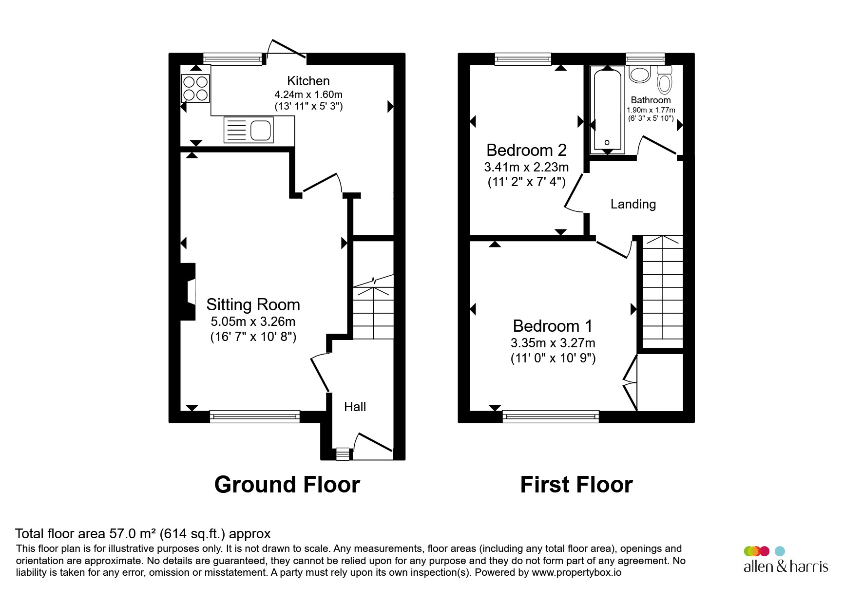 253, Wootton Road, ABINGDON floorplan