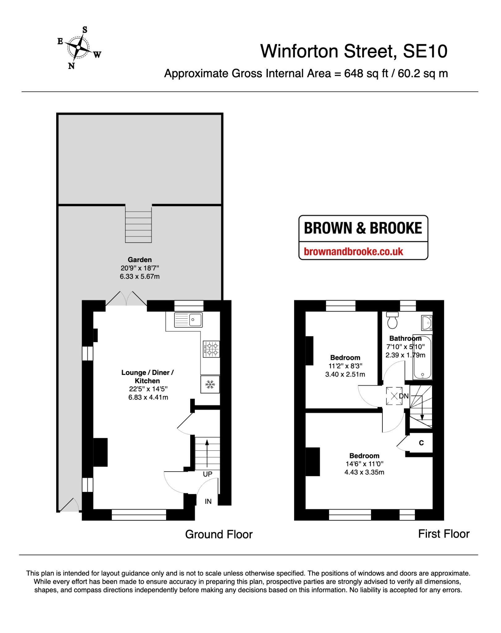48, Winforton Street, London floorplan