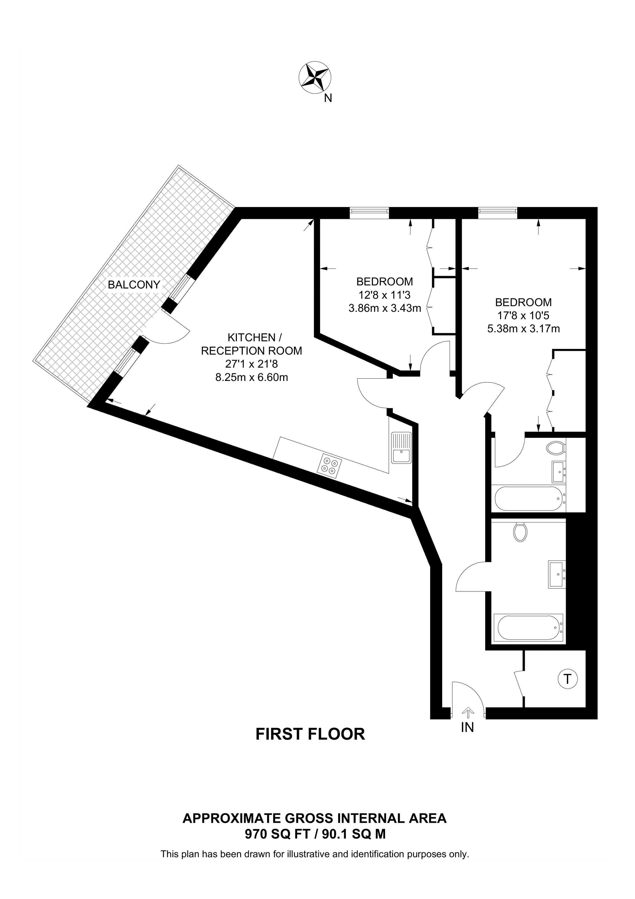 St. Ives Road, Maidenhead floorplan