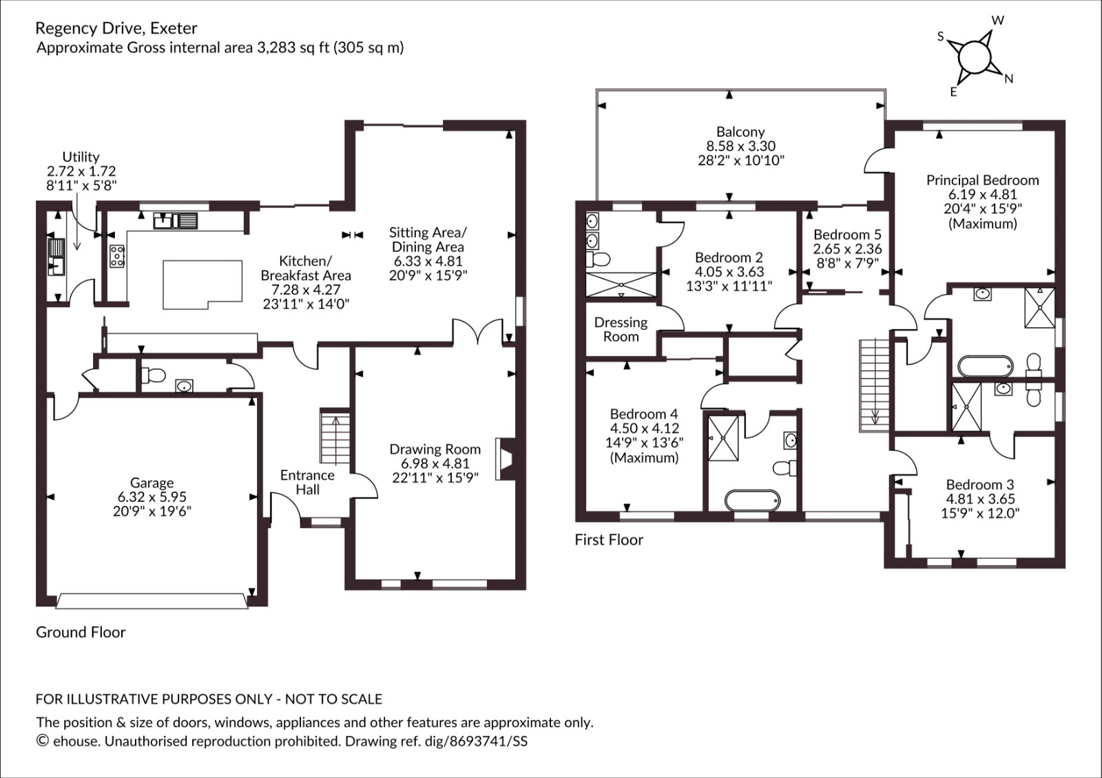 10, Regency Drive, Devon floorplan