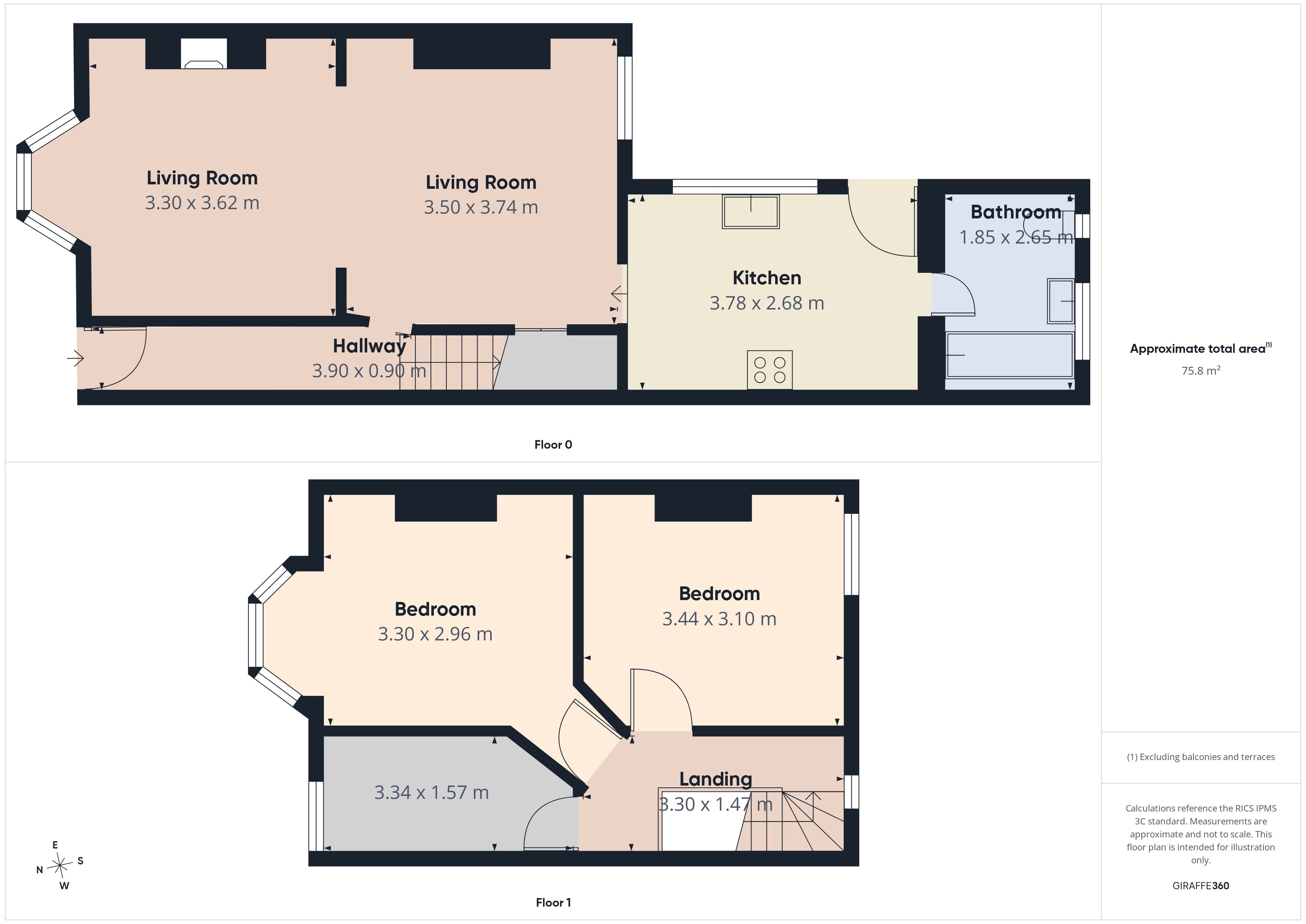 6, Medart Street, Crosskeys floorplan