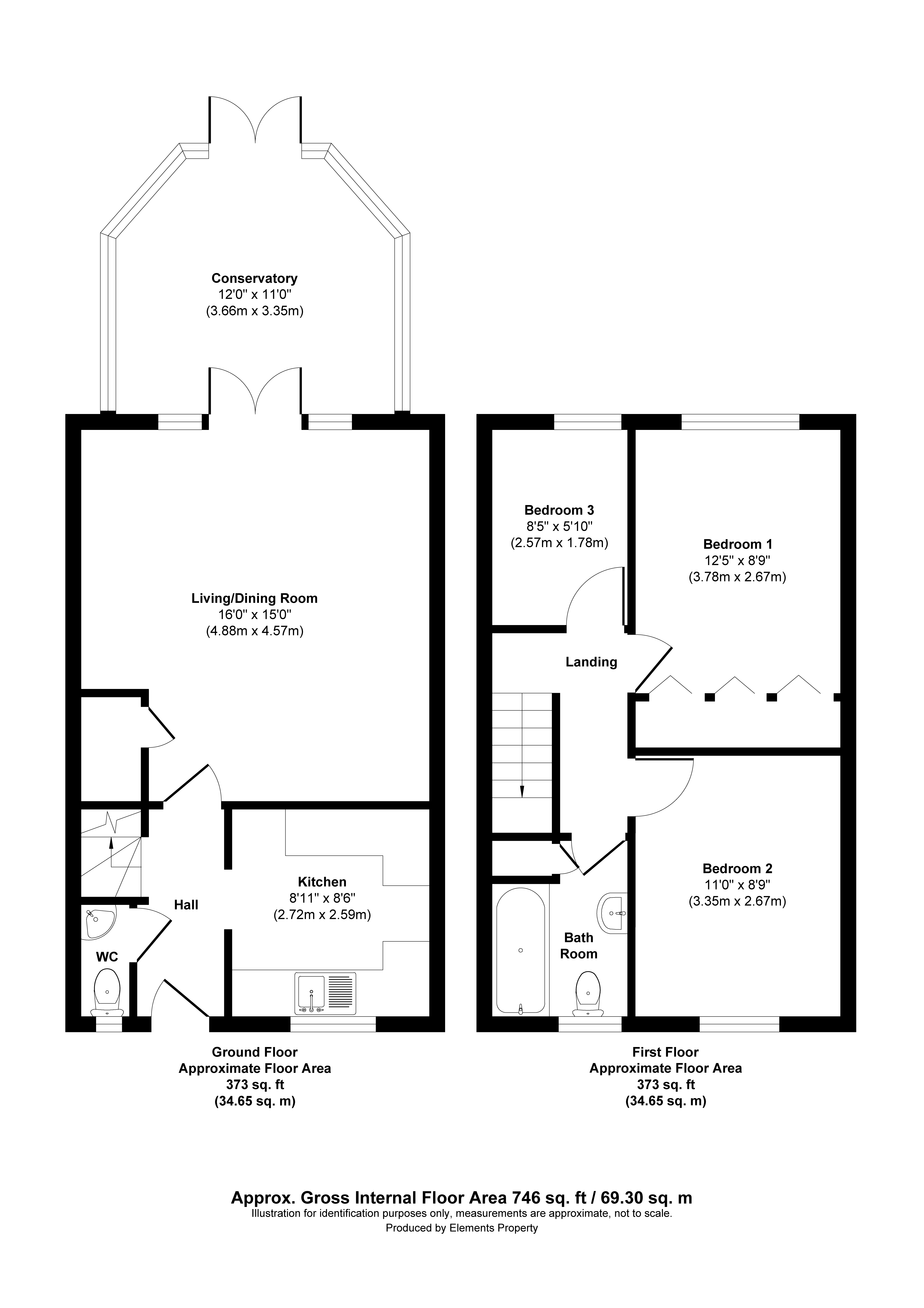 16, Chive Court, Hampshire floorplan