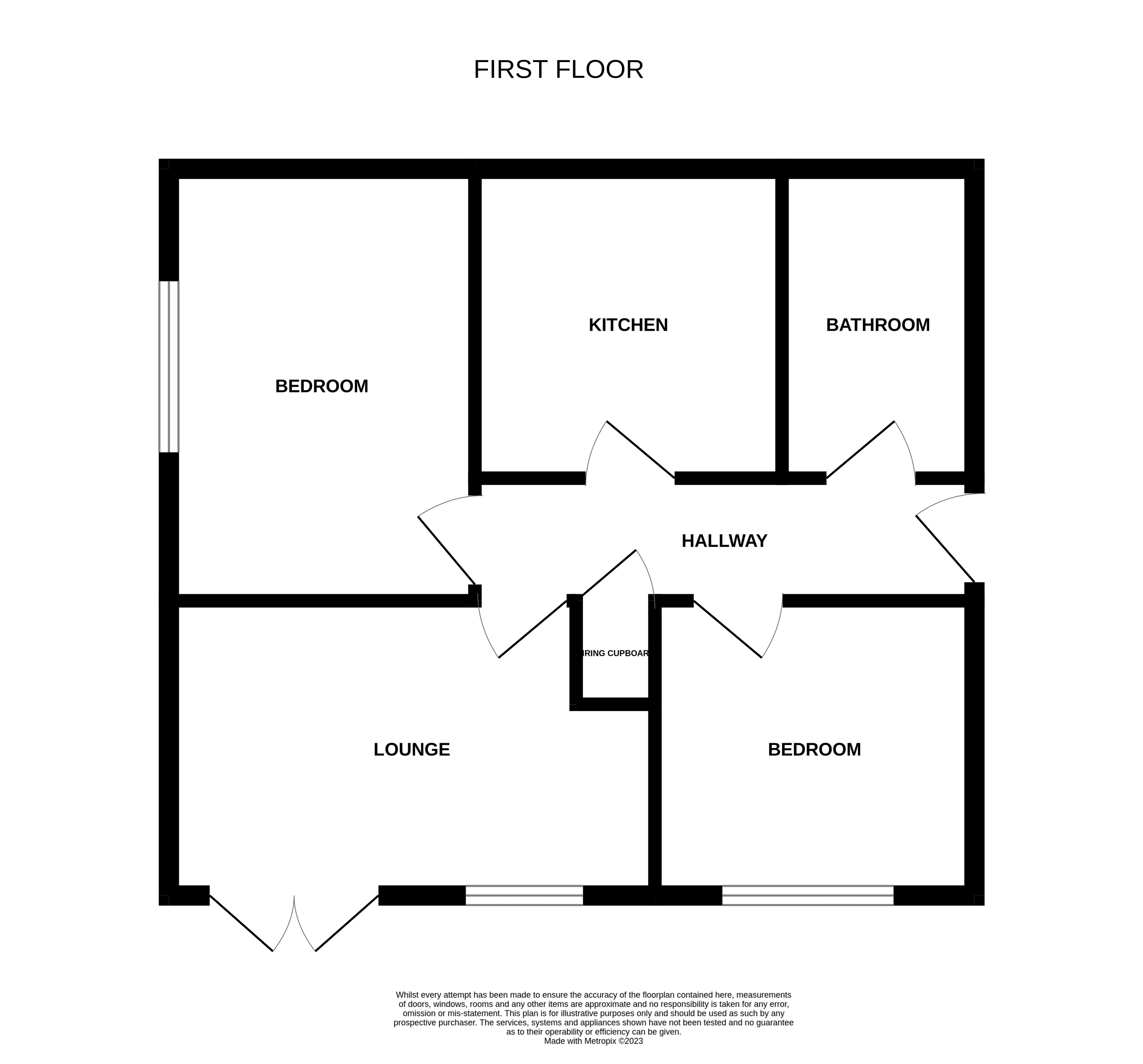 81, Wood Grove, Witham floorplan