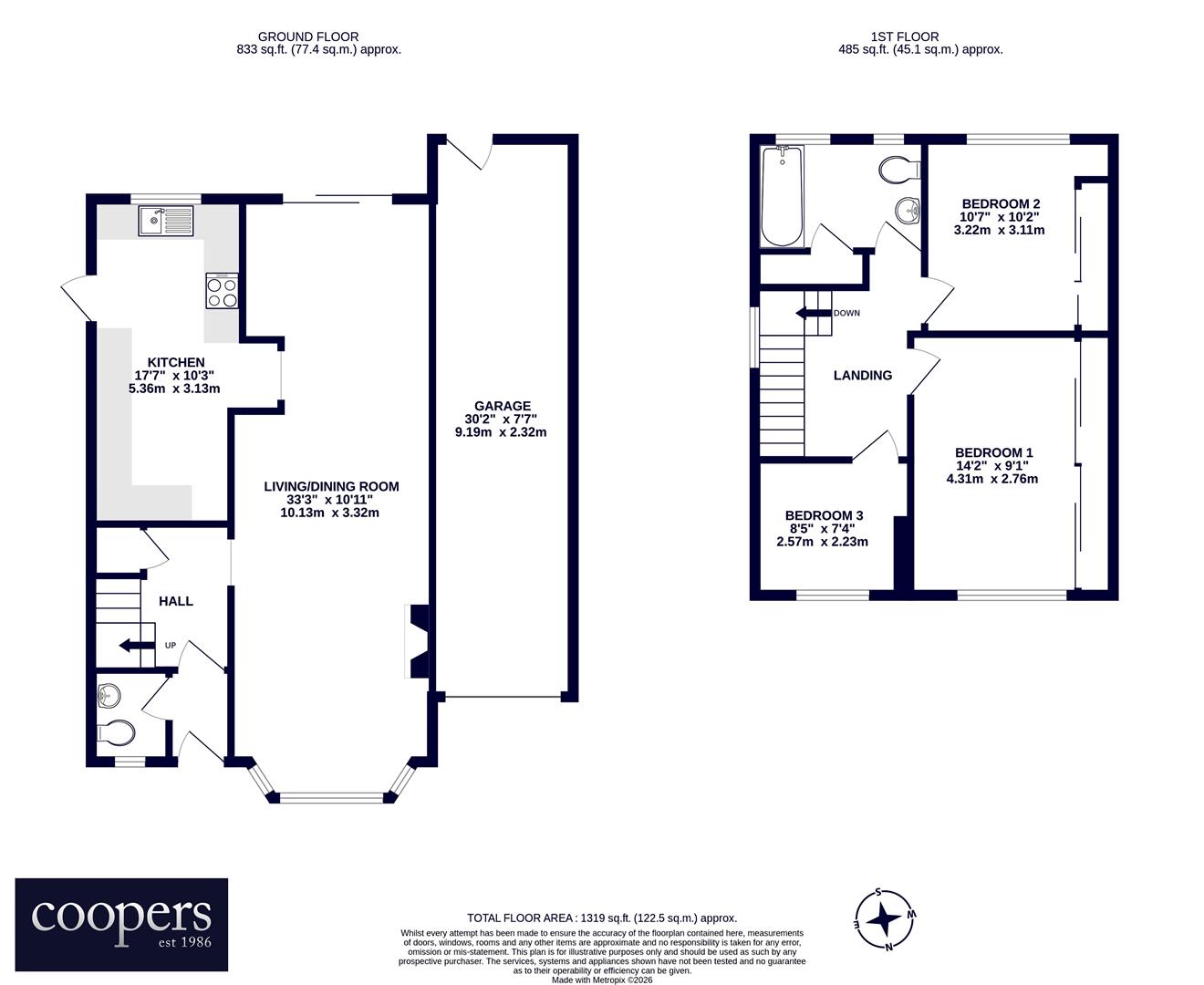 57, Tudor Way, Hillingdon floorplan