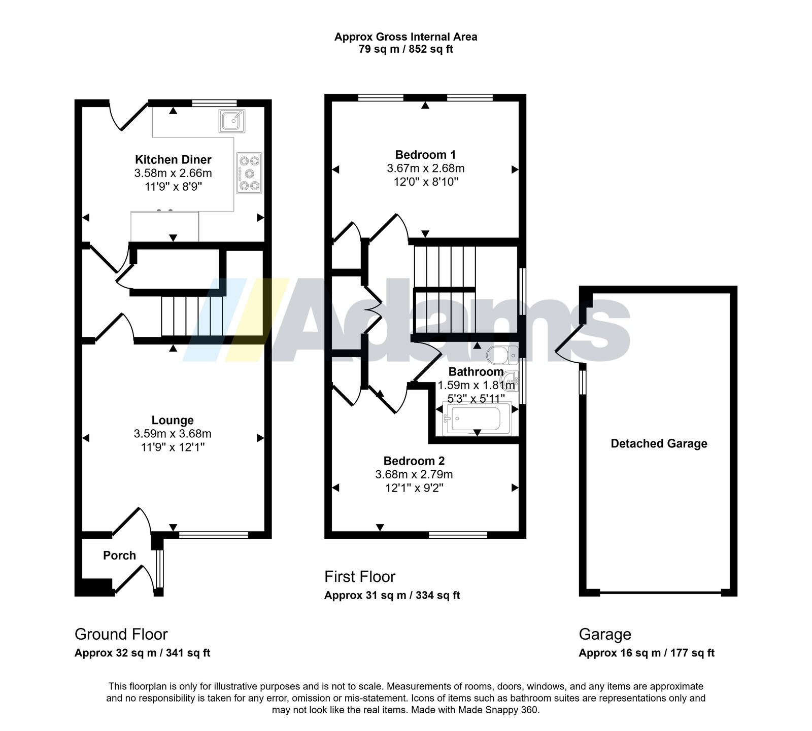 20, Arndale, Runcorn floorplan