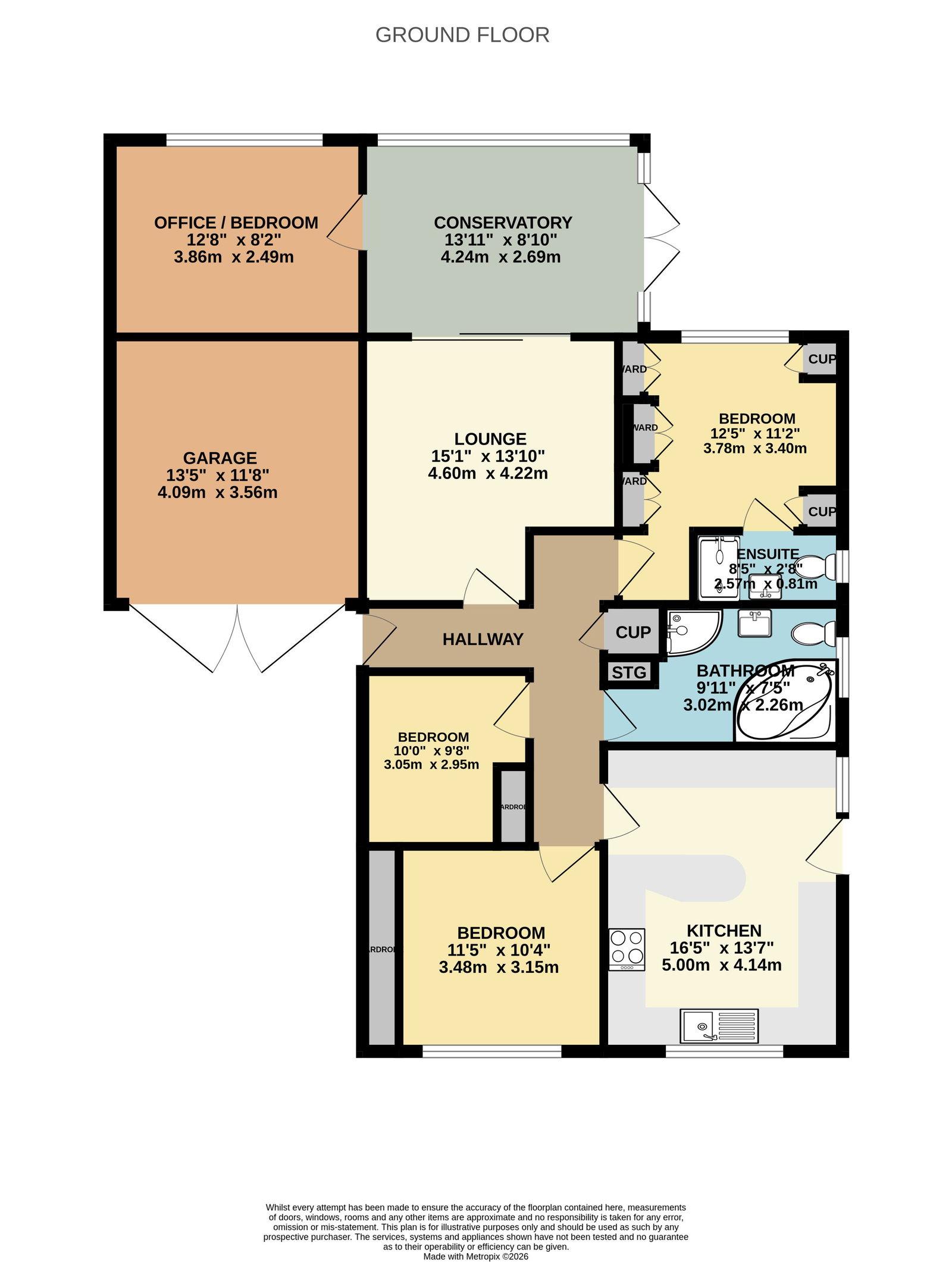 Kimalera, Clarence Gardens, Sheerness floorplan