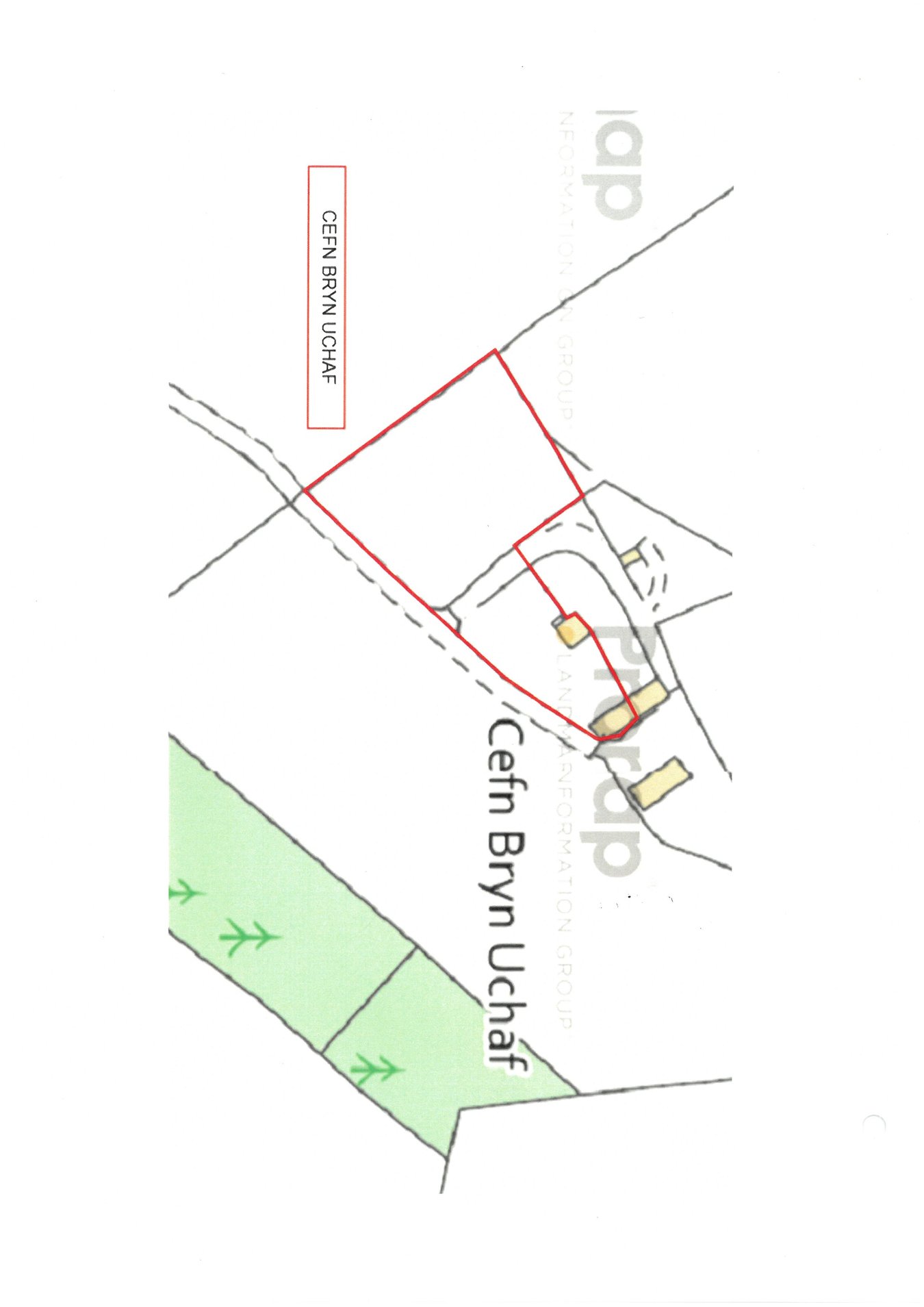 Cefn Bryn Uchaf, Cribyn, Lampeter floorplan