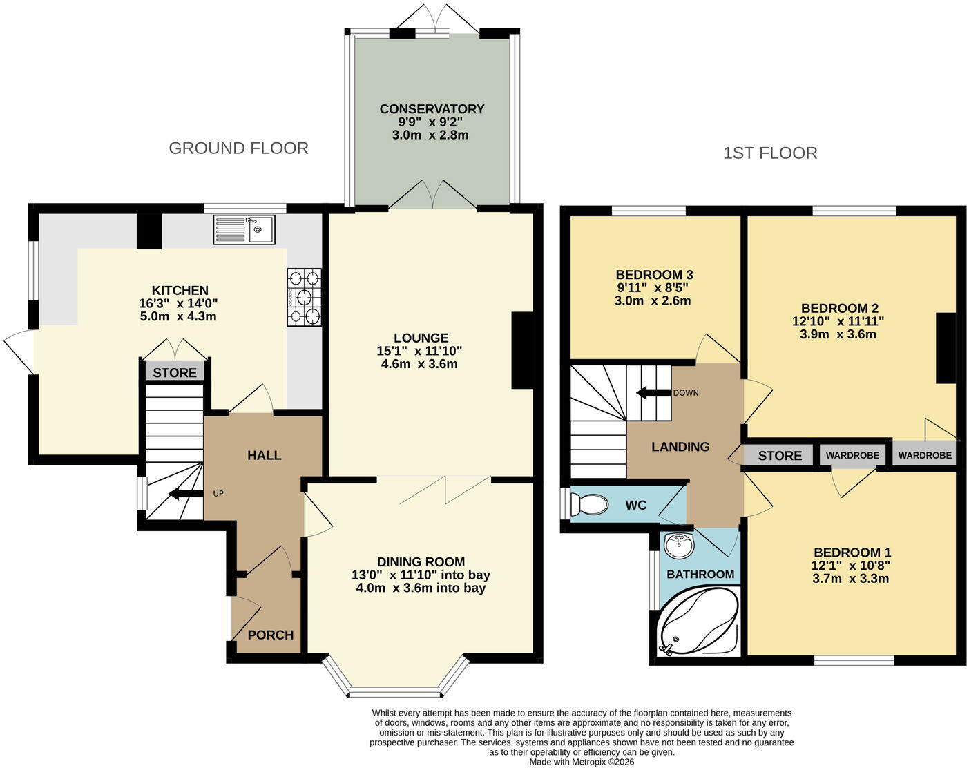 11, Dart Avenue, Torquay floorplan