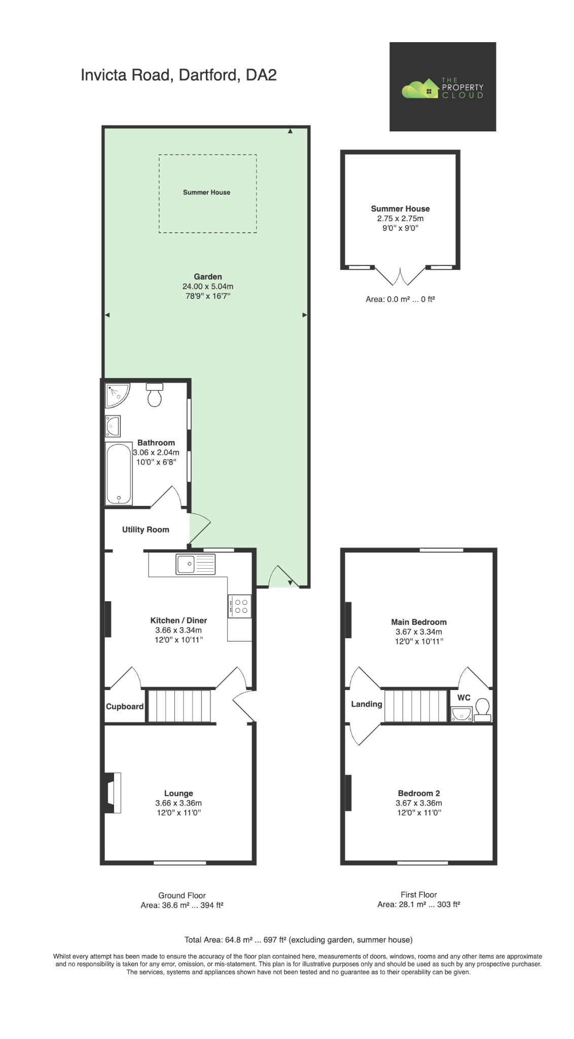 50 Invicta Road, Dartford, Kent floorplan