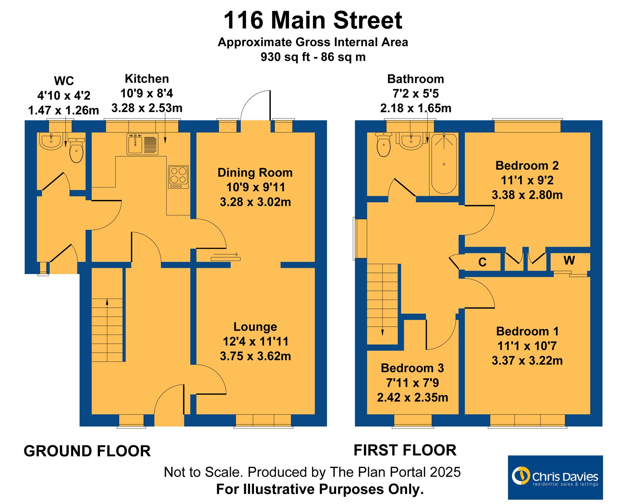 116 Main Street, Barry floorplan