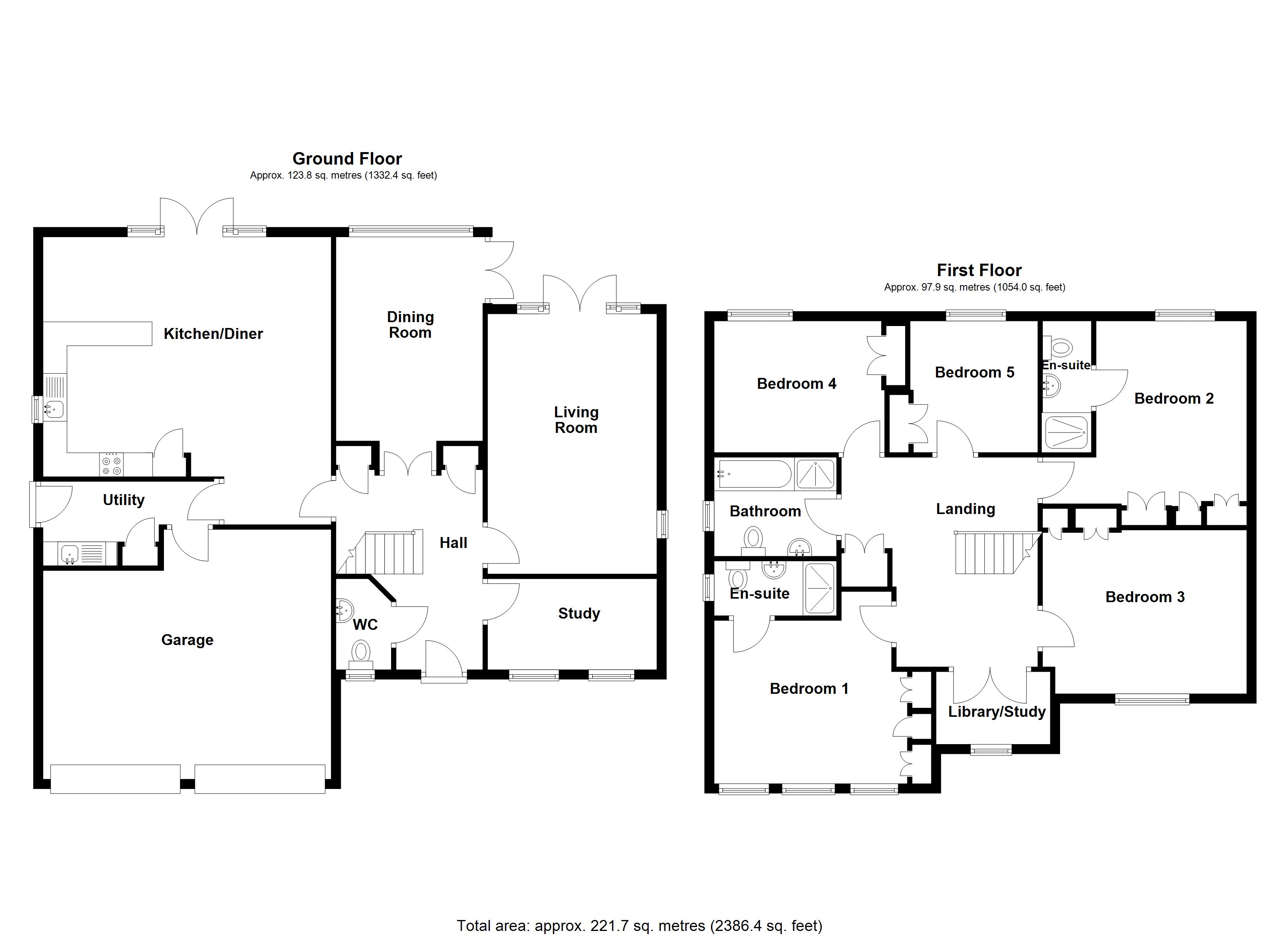 58, Kinross Road, Lincolnshire floorplan
