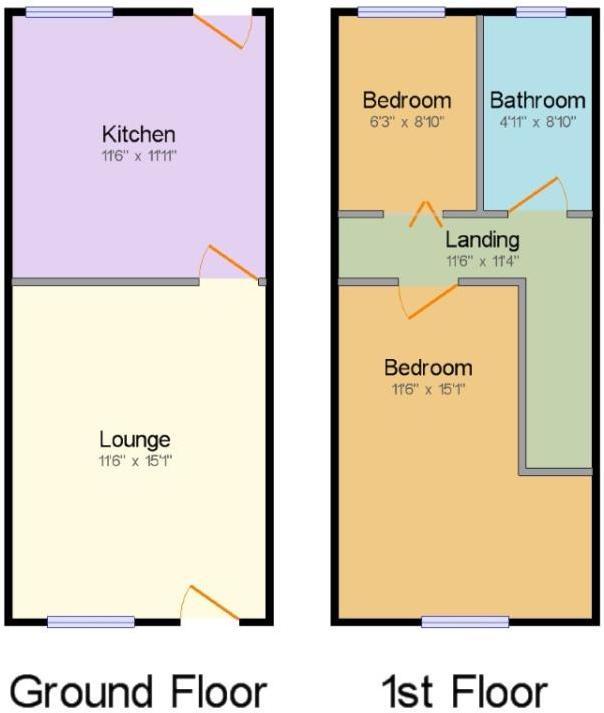 2, Bank Terrace, Barwell floorplan