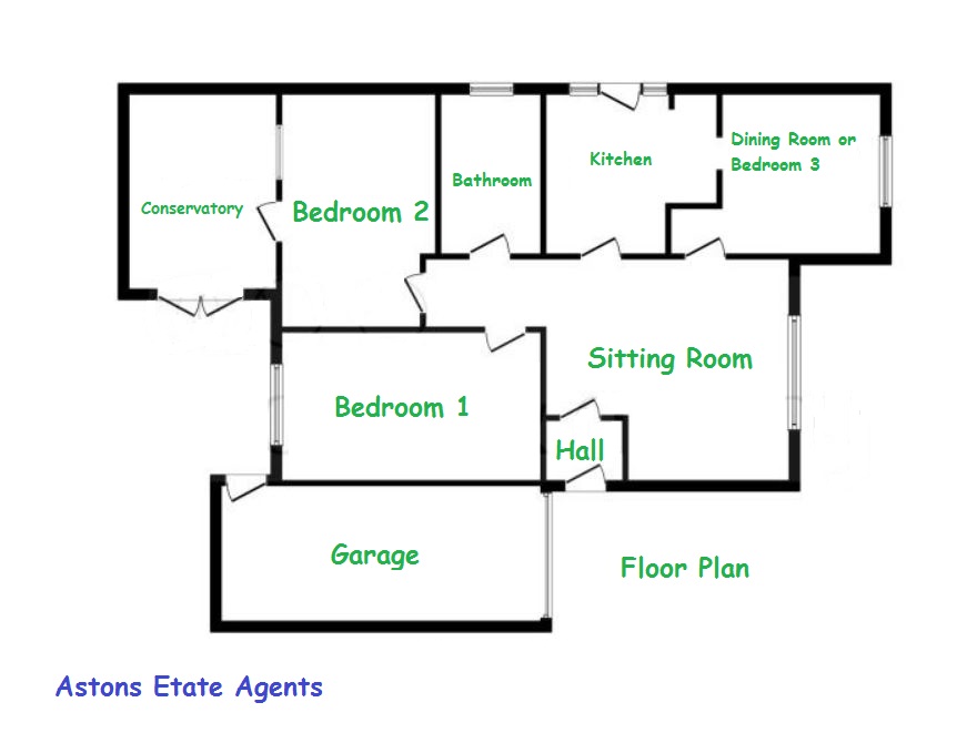 3 Bedrooms Bungalow for sale in Carlyle Close, Newport Pagnell MK16