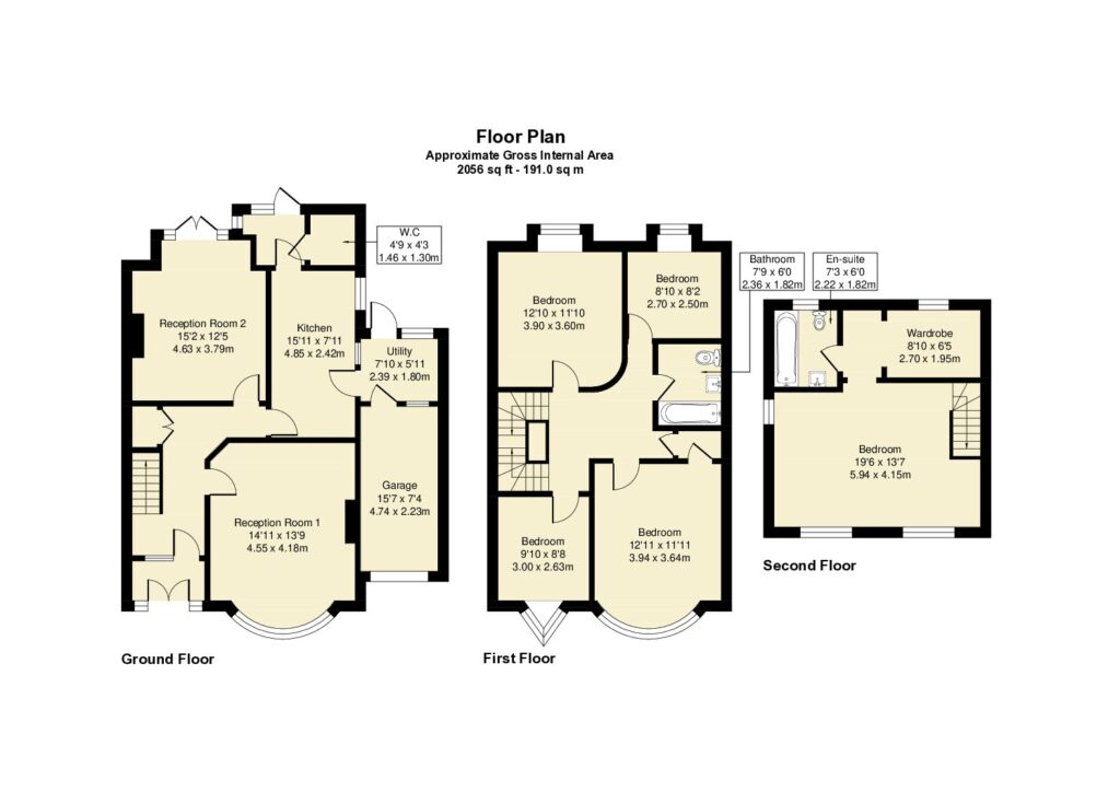 33, Lansdowne Road, Finchley floorplan