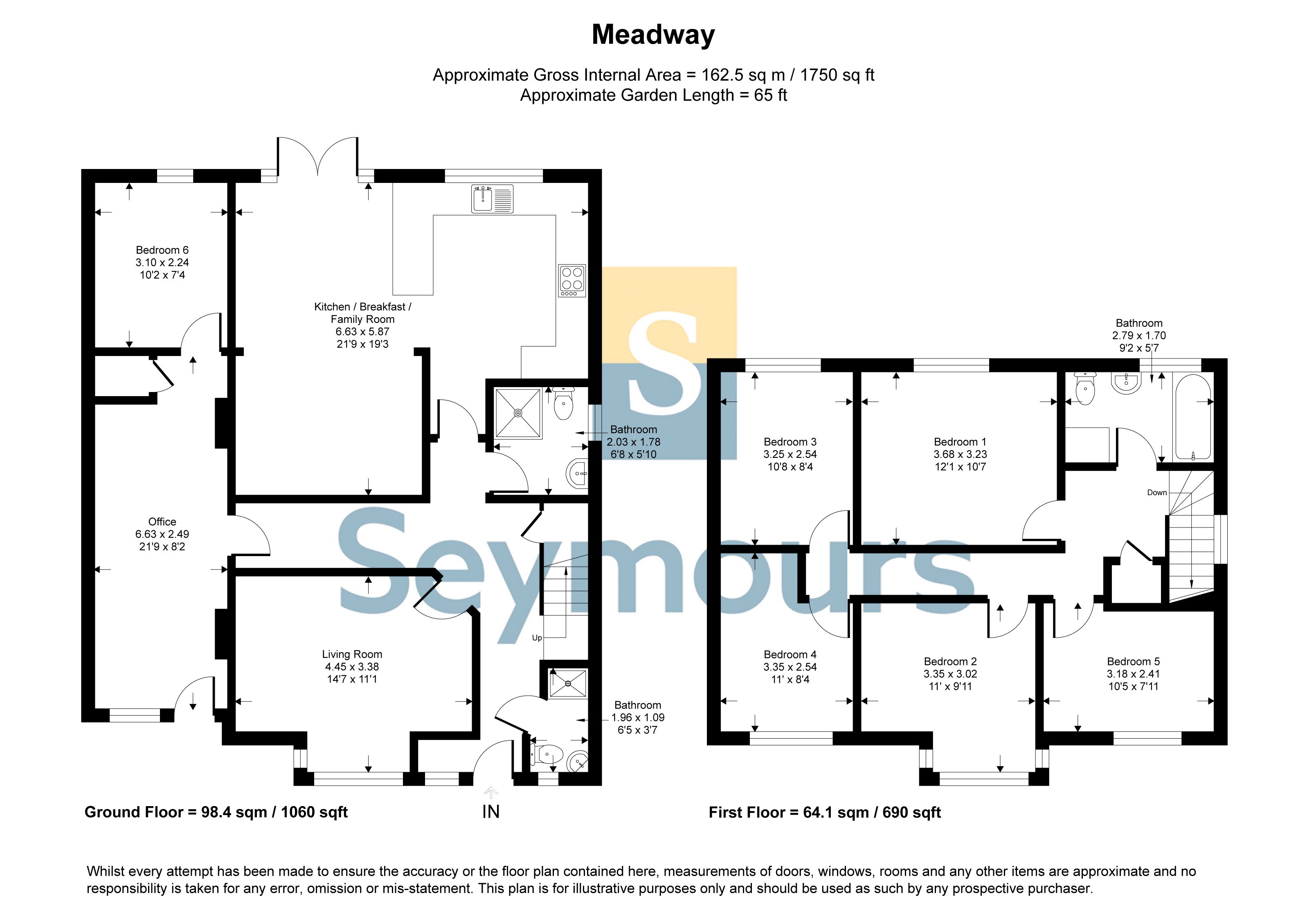 10, Meadway, Surrey floorplan