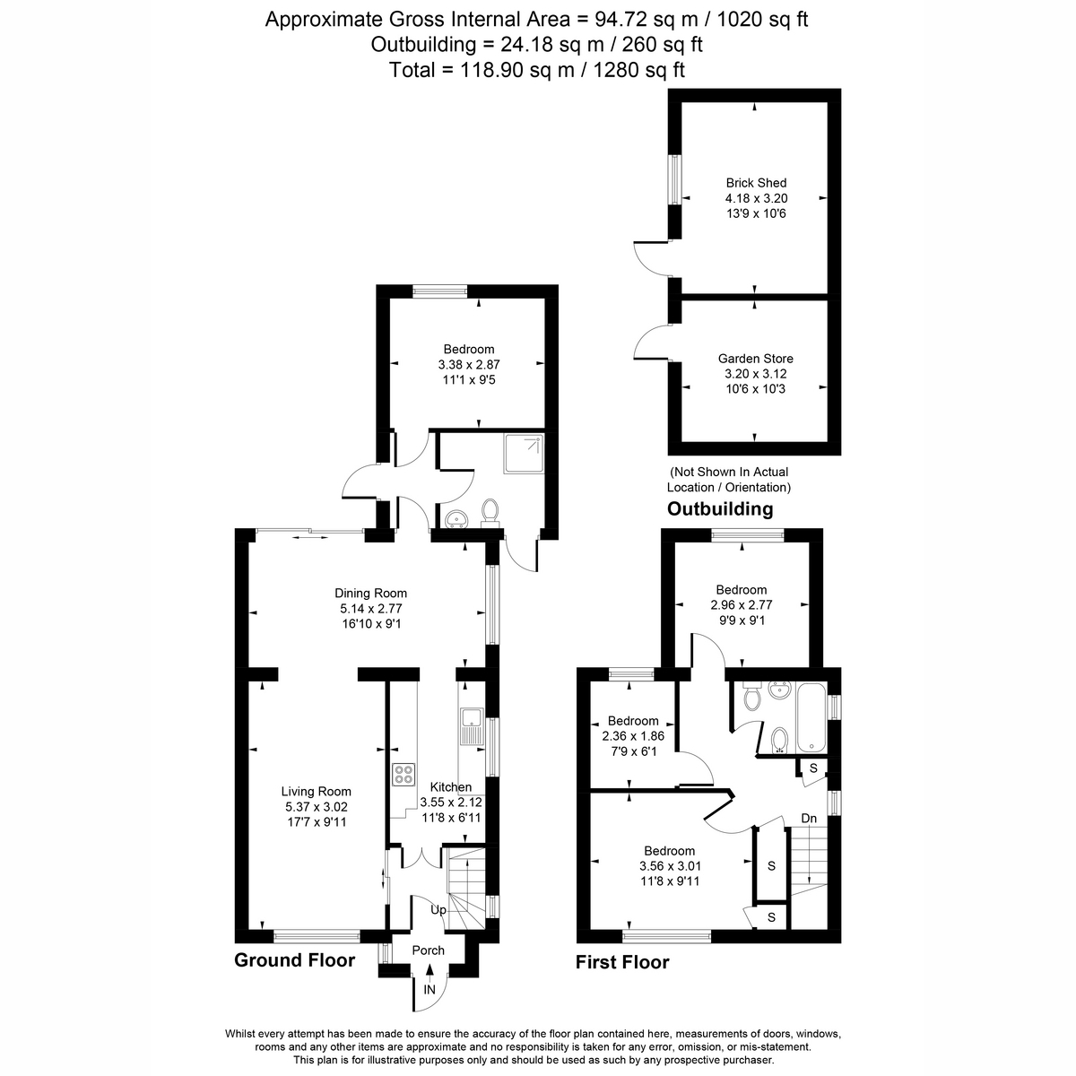 72, Bennetts Avenue, Greenford floorplan