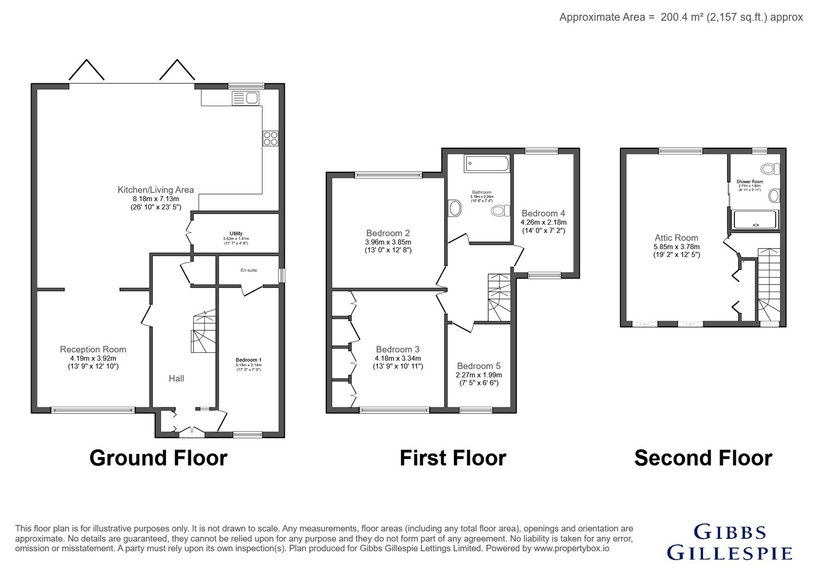 82, Highland Road, Northwood floorplan