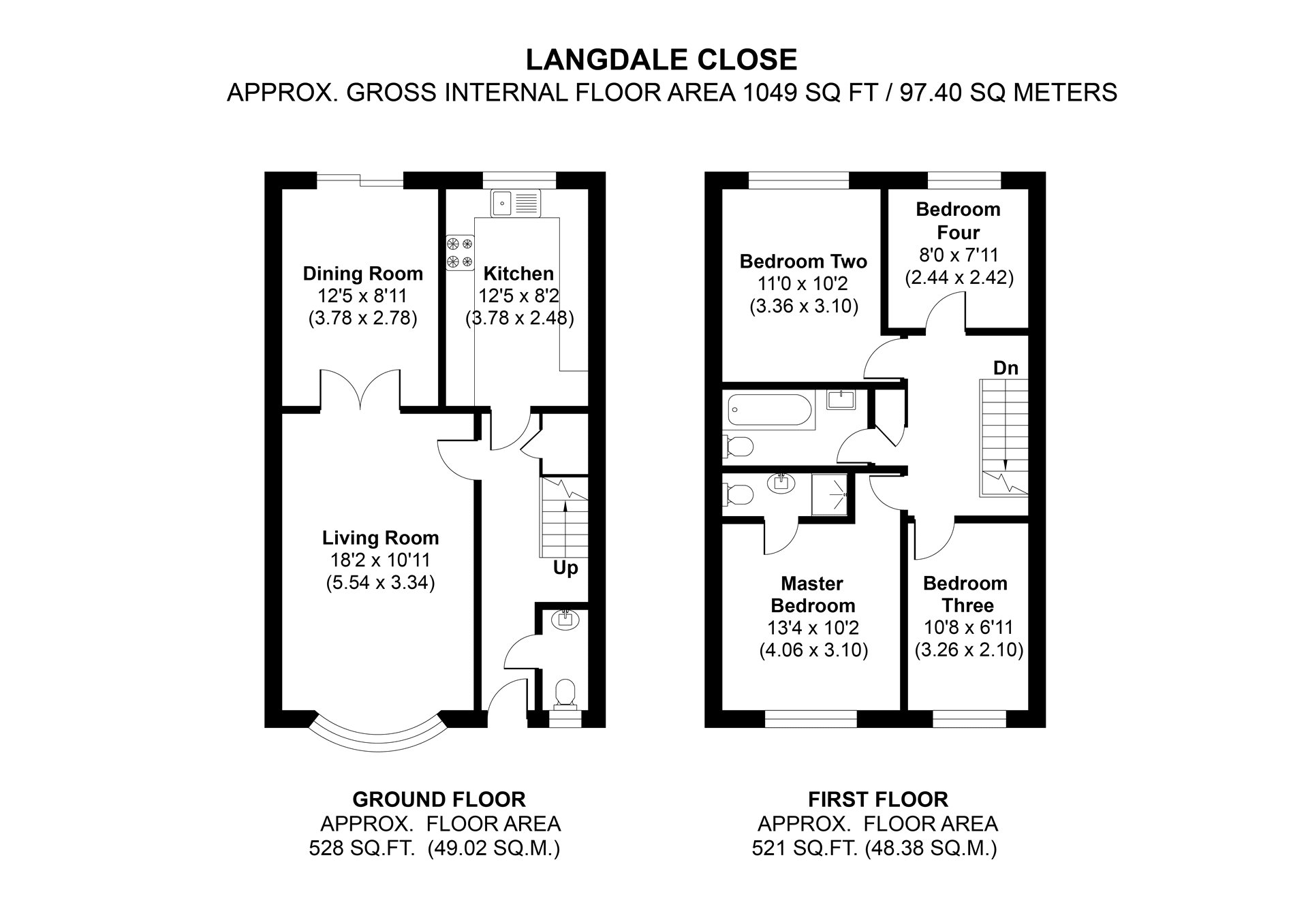 17, Langdale Close, Maidenhead floorplan