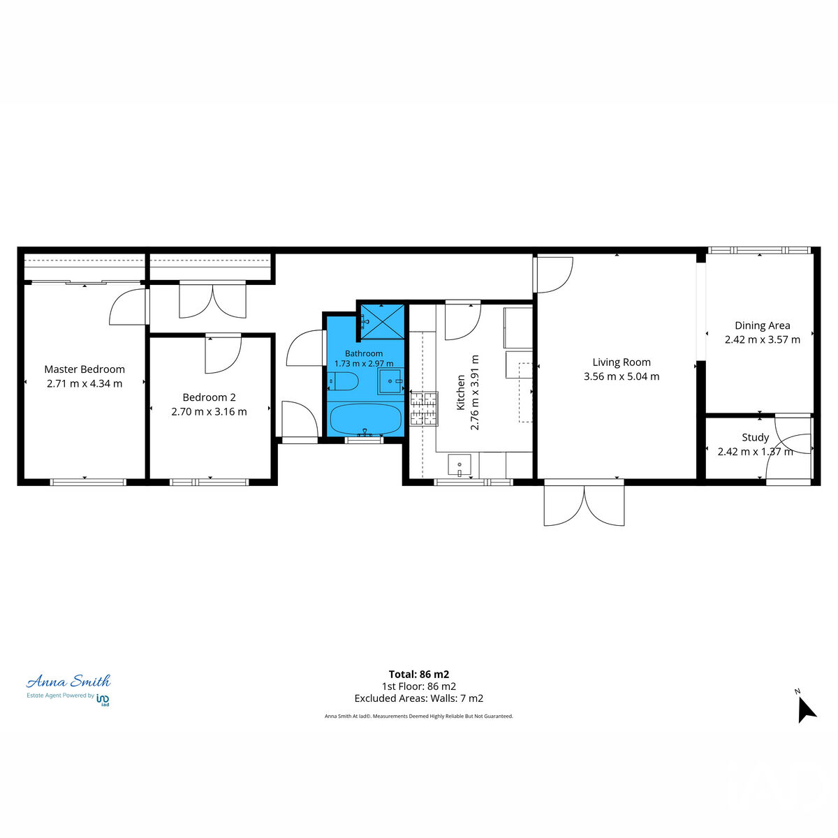 8, Sandhill, Ely floorplan