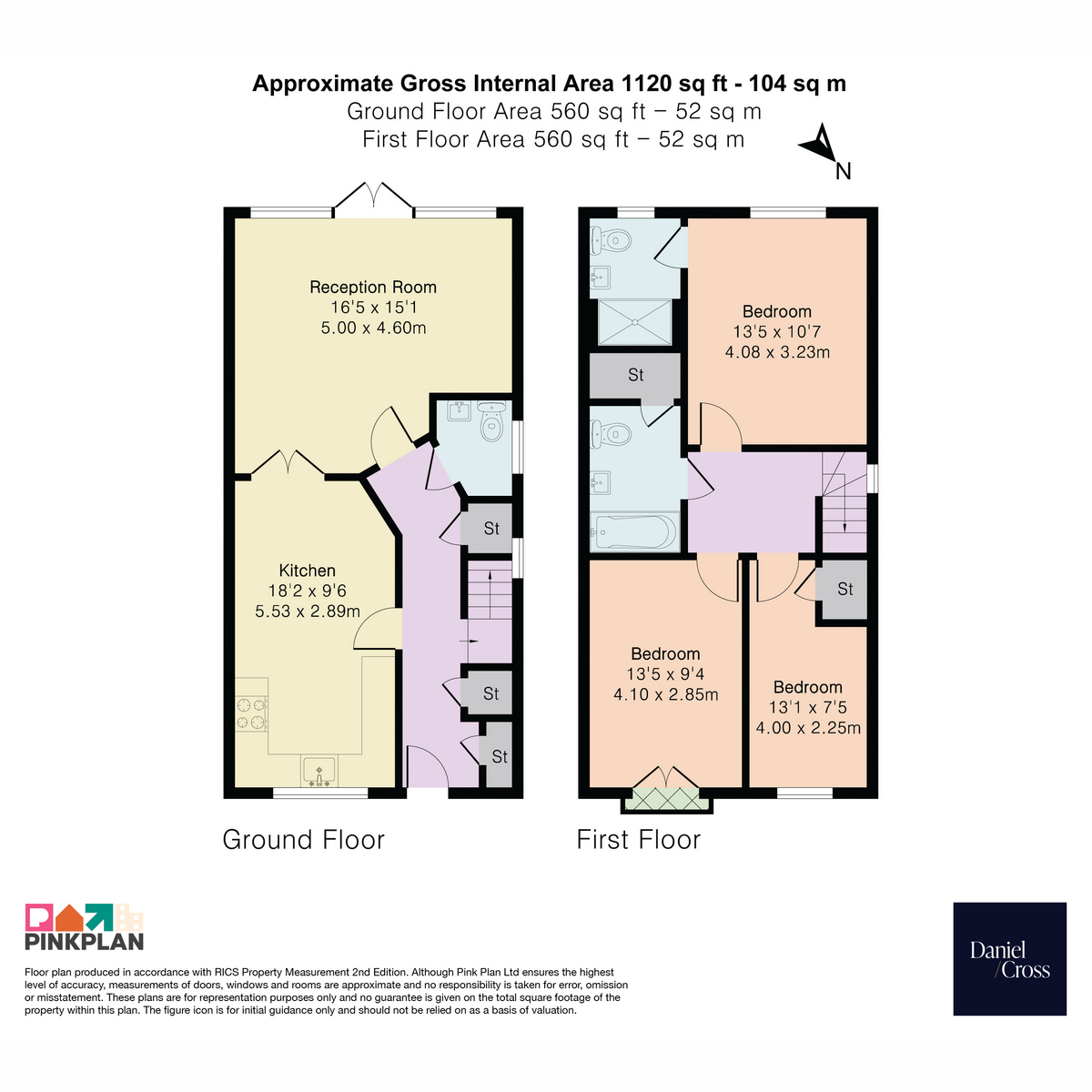 1, Aylsham Road, Tadworth floorplan