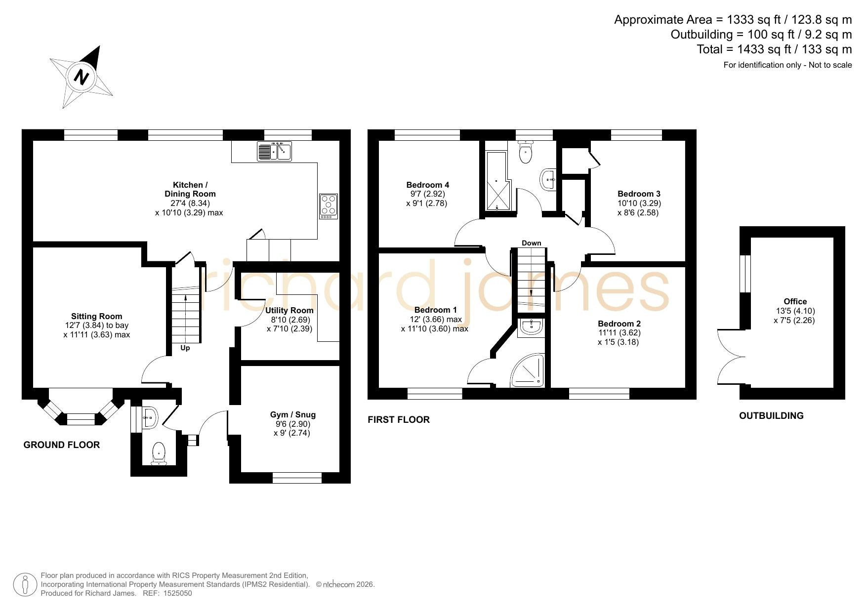 38, Chudleigh, Swindon floorplan