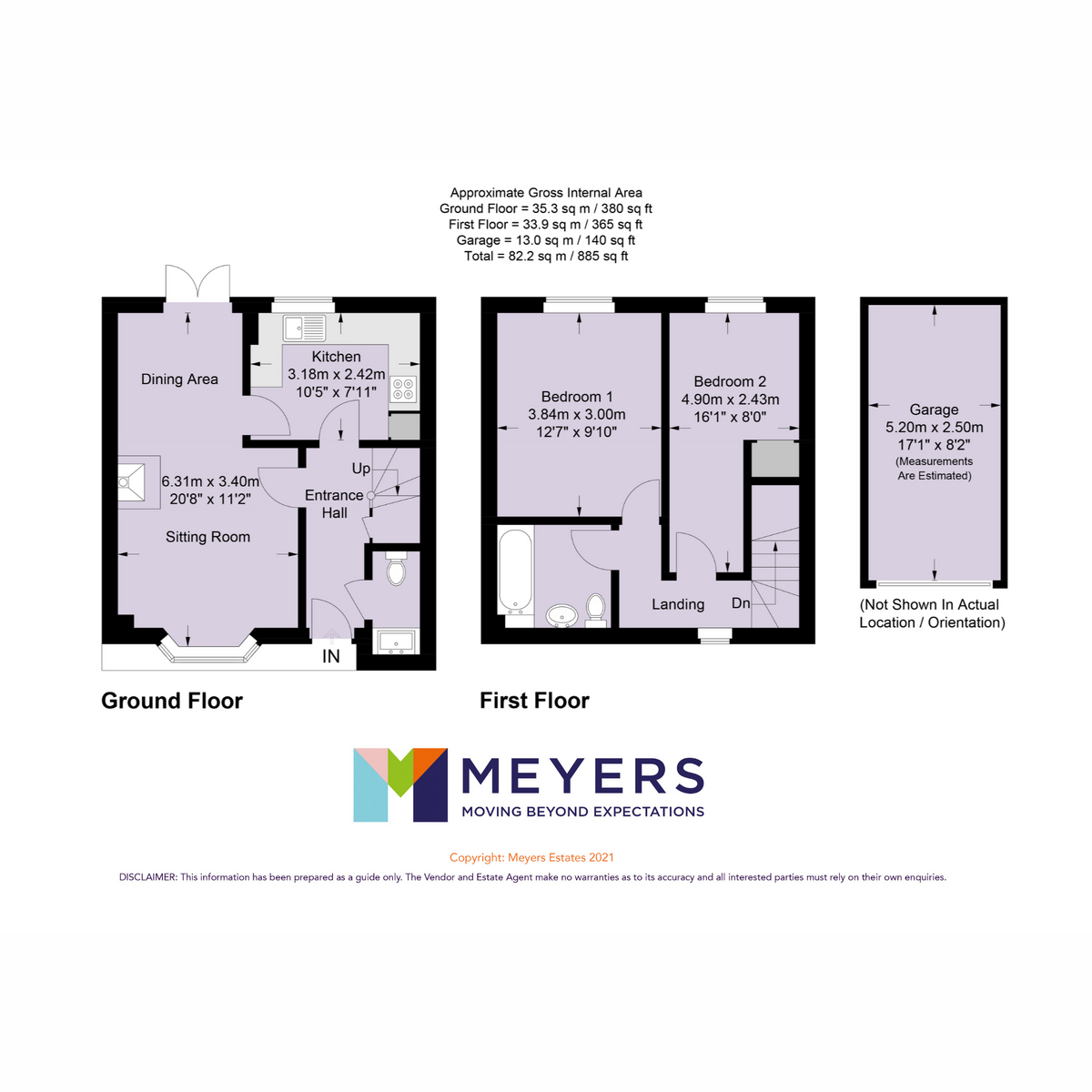 15, Audemer Court, Ringwood floorplan