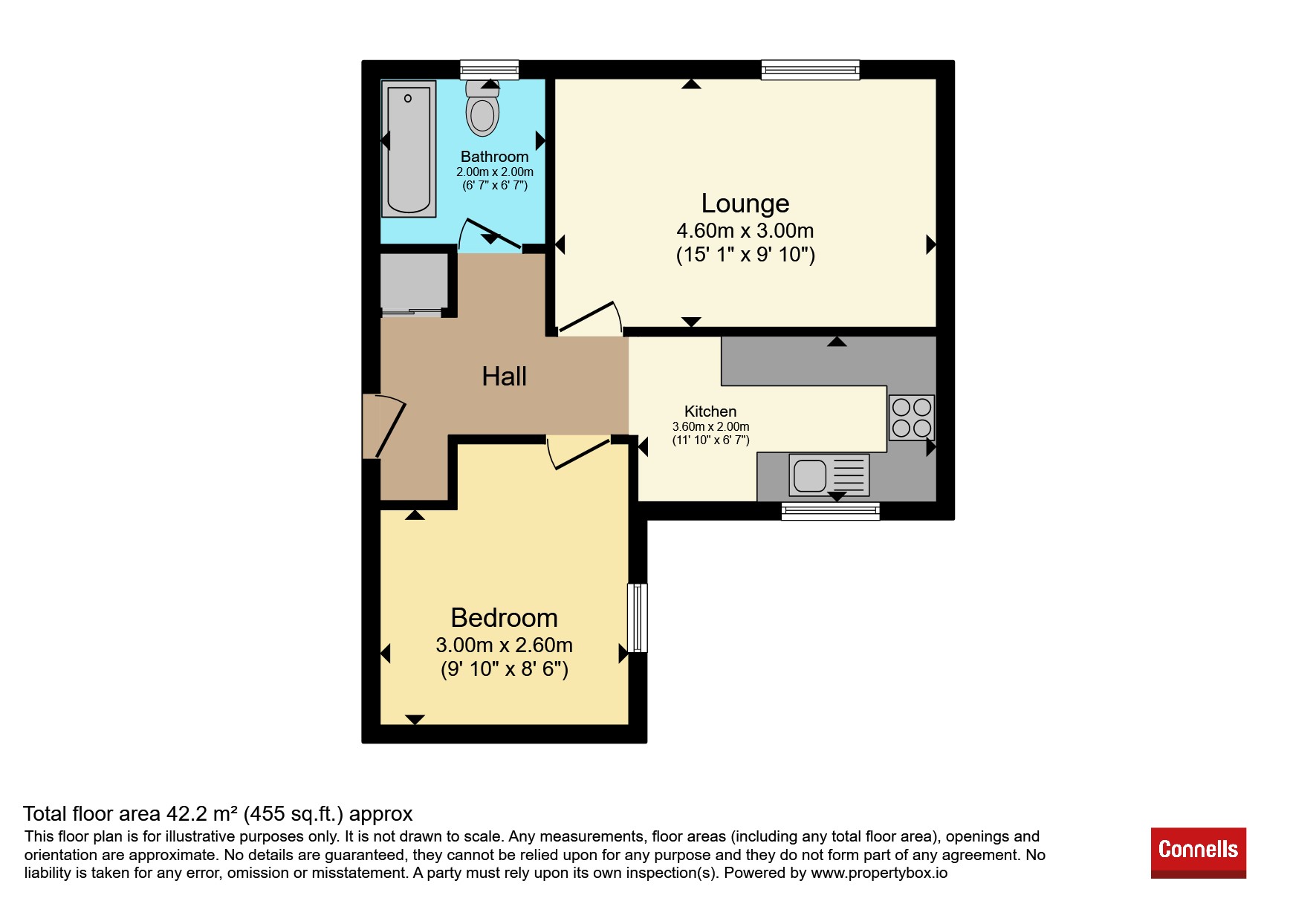 8 Garden Court, Gardenia Avenue, Luton floorplan