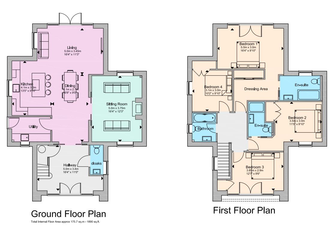 15 Ashmore Grove, Oswestry floorplan