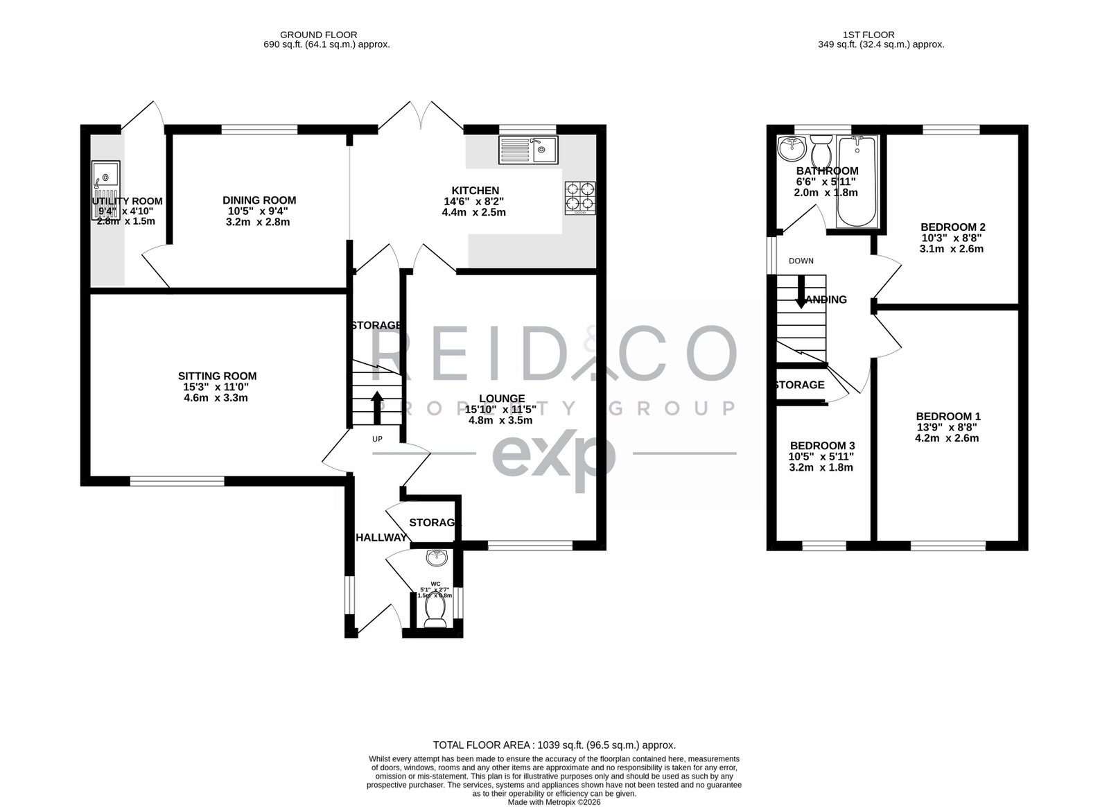 29, Fraser Avenue, Preston floorplan